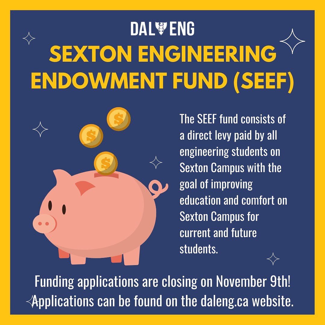 Apply to SEEF before November 9th!