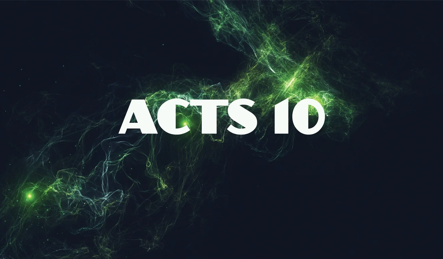 Acts 10 episode artwork