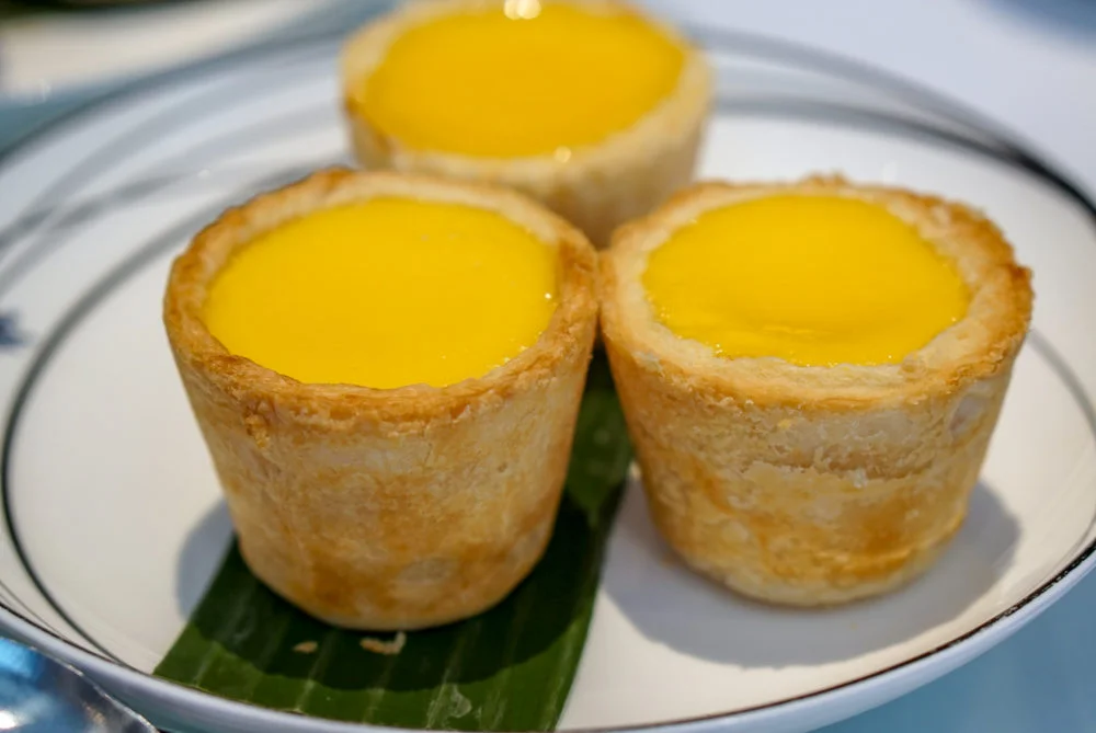 Forbidden Duck Singapore by Demon Chef Alvin Leung - Giant Egg Tart