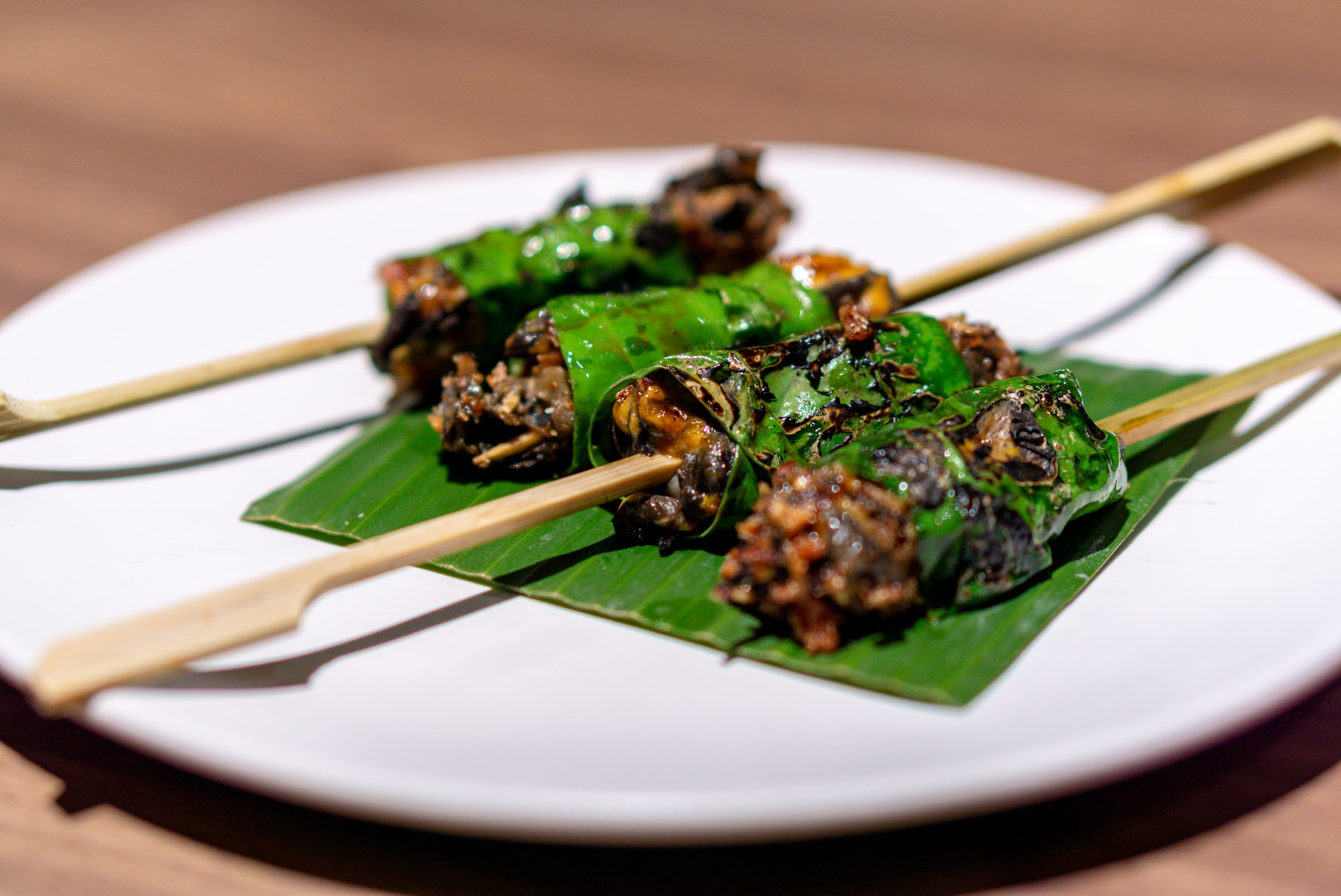 Restaurant Ibid, Woo Wai Leong - Skewered Escargot Skewers