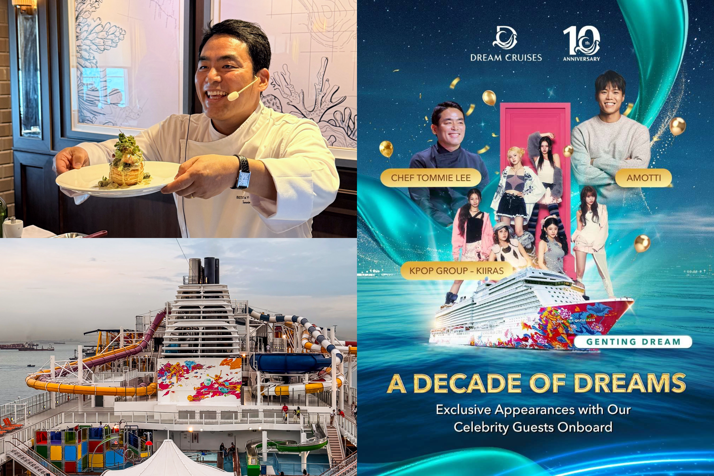 Dream Cruises Celebrates a 'Decade of Dreams' with Celebrity-led Sailing