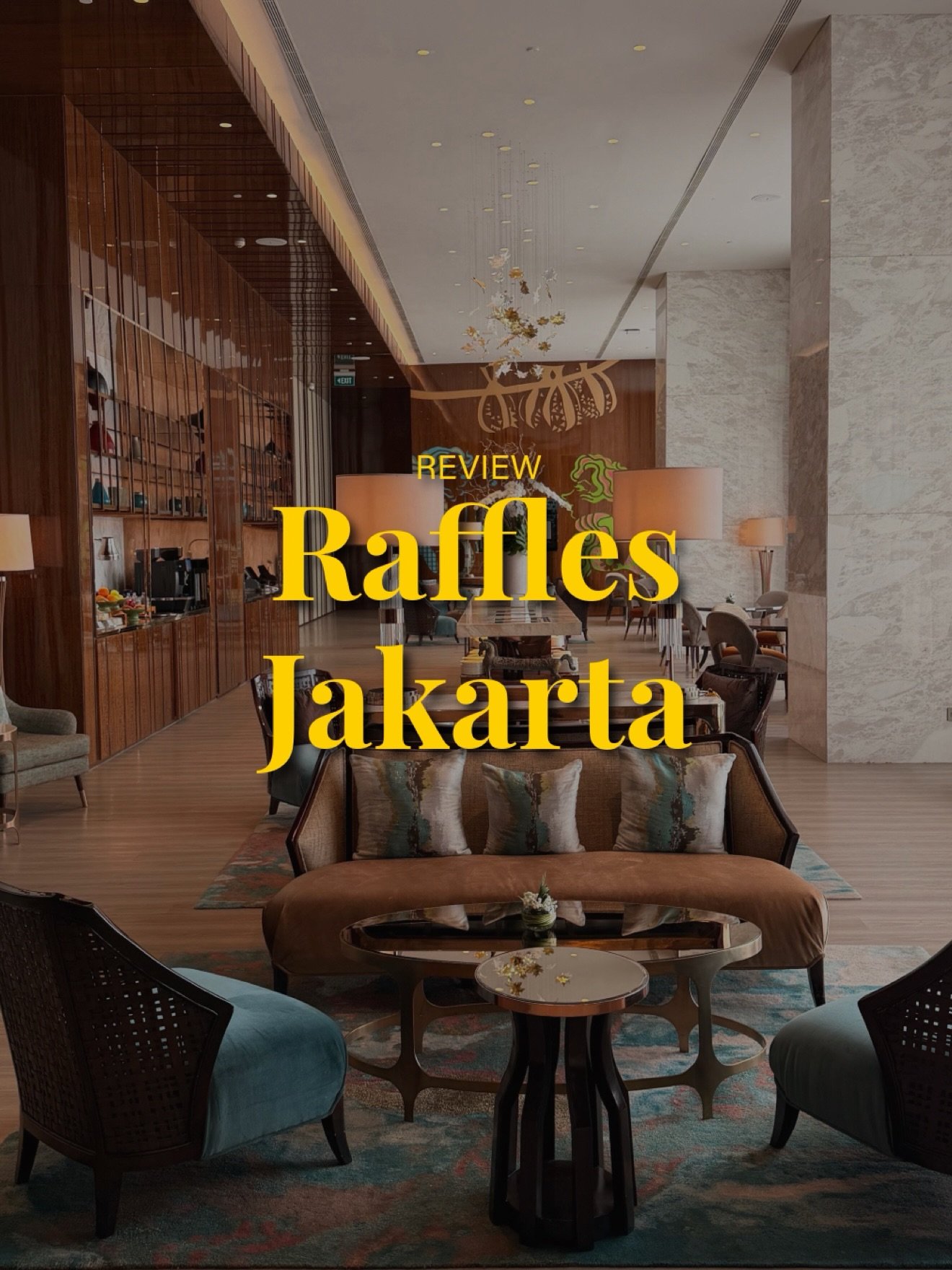 🇮🇩 Raffles Jakarta ✅✅✅
✨ Truly excellent service and warmth from the moment I arrived at the property. @RafflesHotelJakarta isn&rsquo;t just a hotel&mdash;it&rsquo;s a living art gallery (vibrant paintings in the soaring lobby, murals around every 
