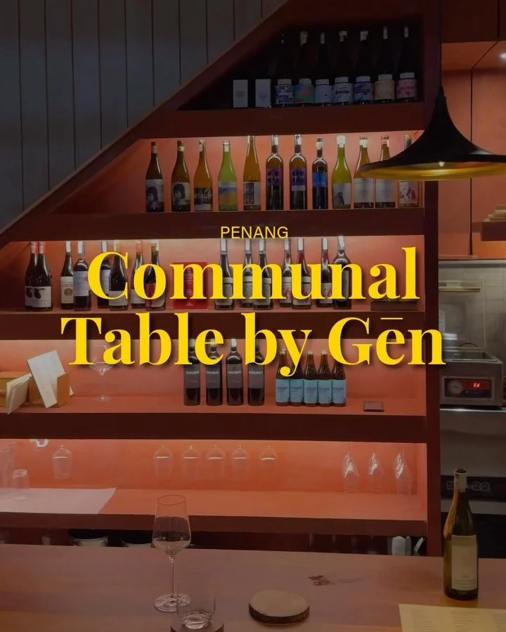 🇲🇾 Communal Table by Gen ✅✅✅
A @communaltablegen meal from 2024, yet I still think about it (and recommend this spot!) every time a Penang trip comes up. Their menu  reinvents local flavours and produce with modern techniques.

Seriously underrated