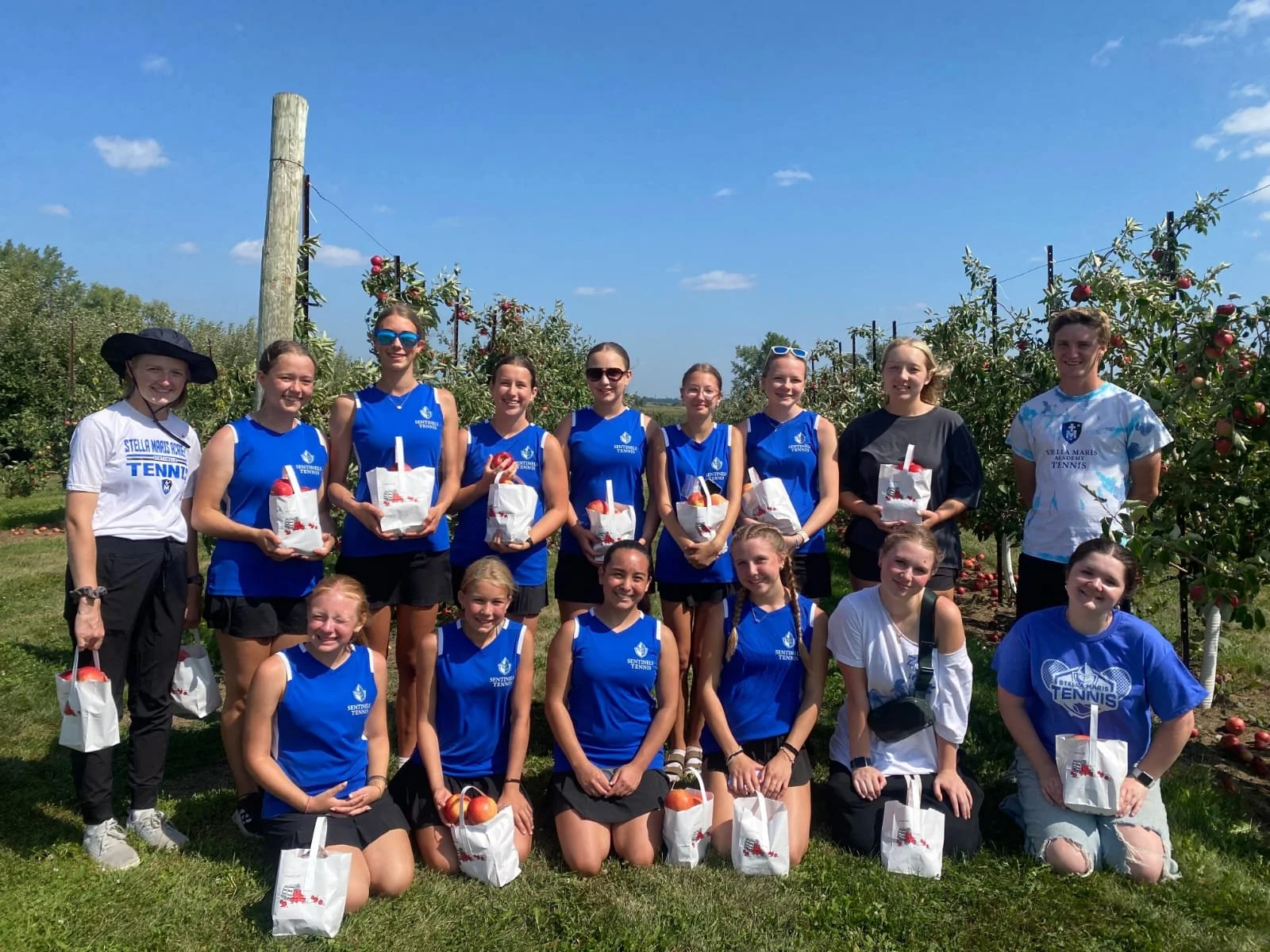 Stella Maris girls tennis is building something special