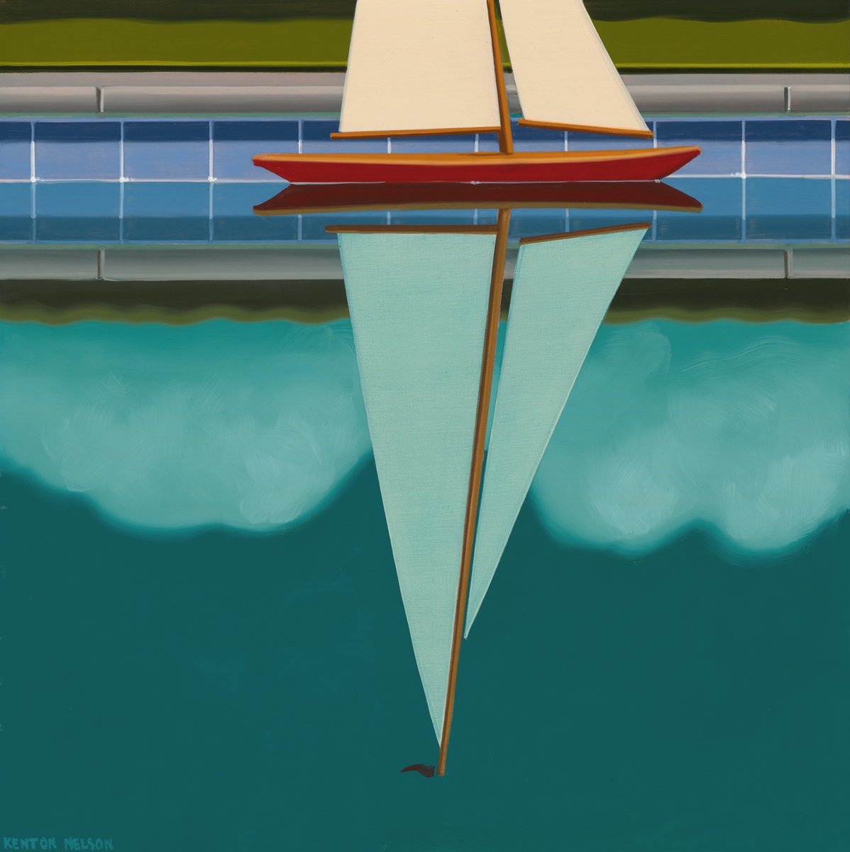 Kenton Nelson, #35 Toy Boat