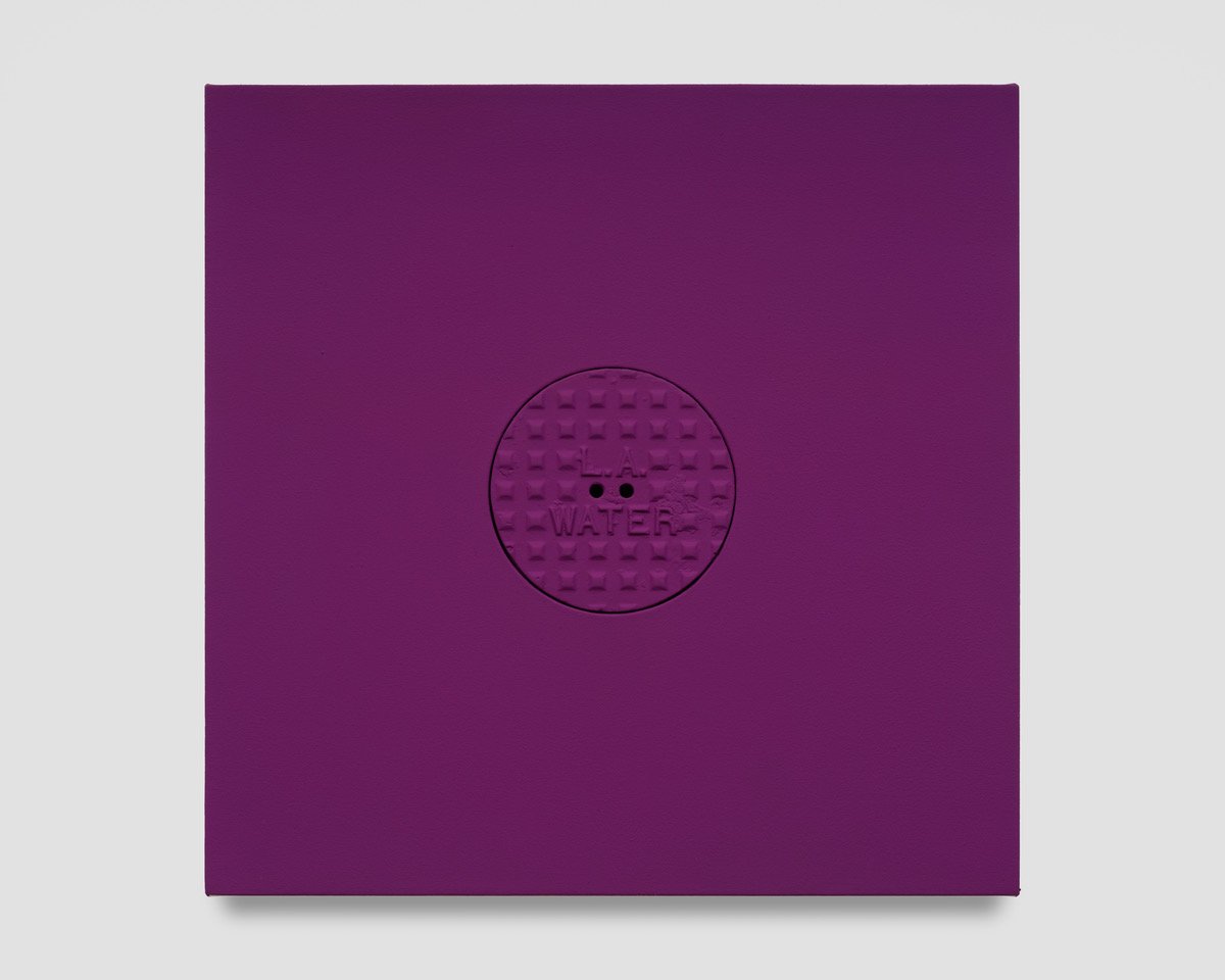 Kristopher Raos, Untitled (L.A. Water, Purple Rain)