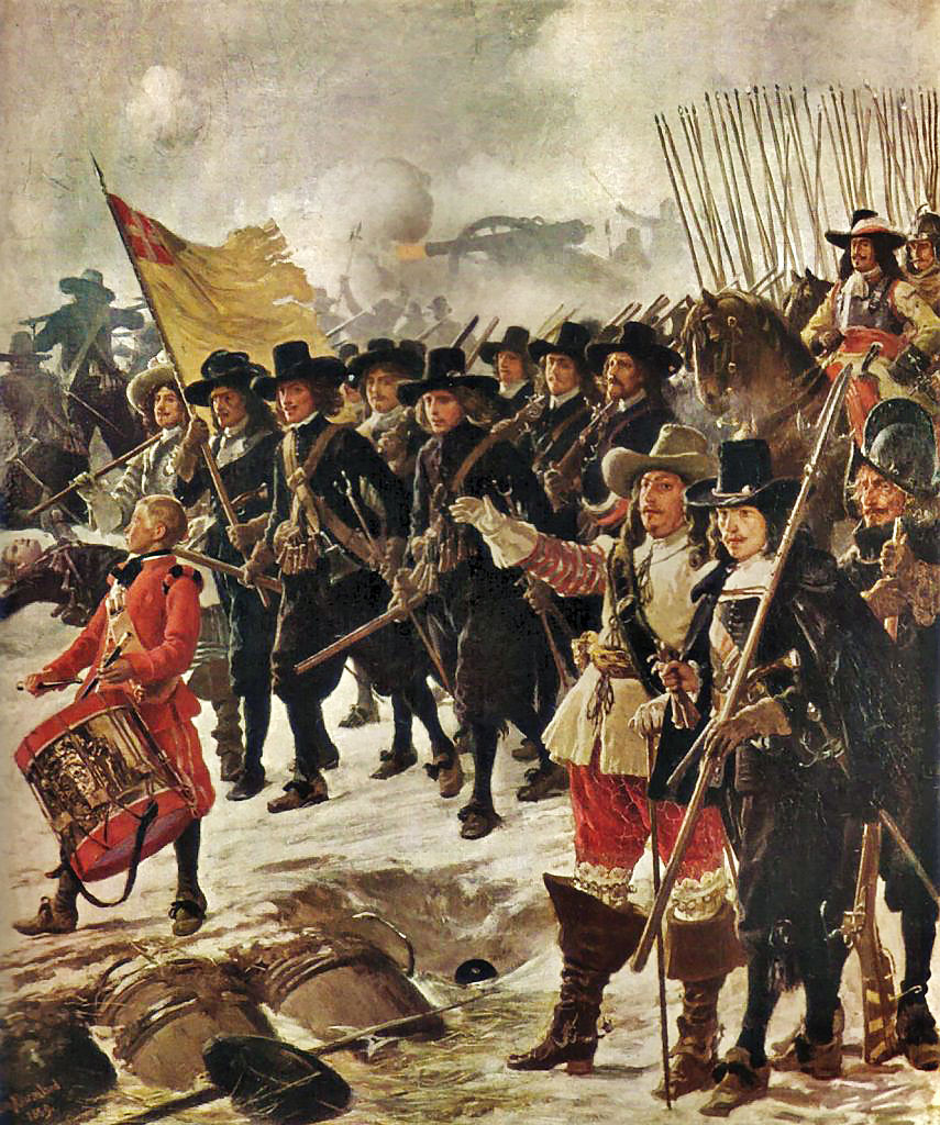 Danish students going to war