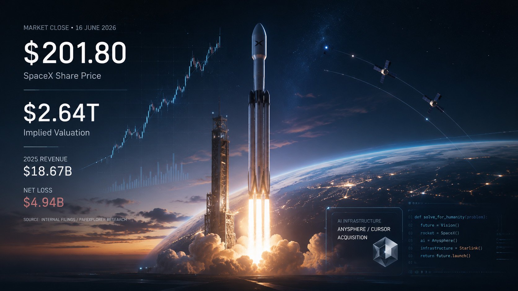 SPACEX AND THE PRICE OF THE FUTURE