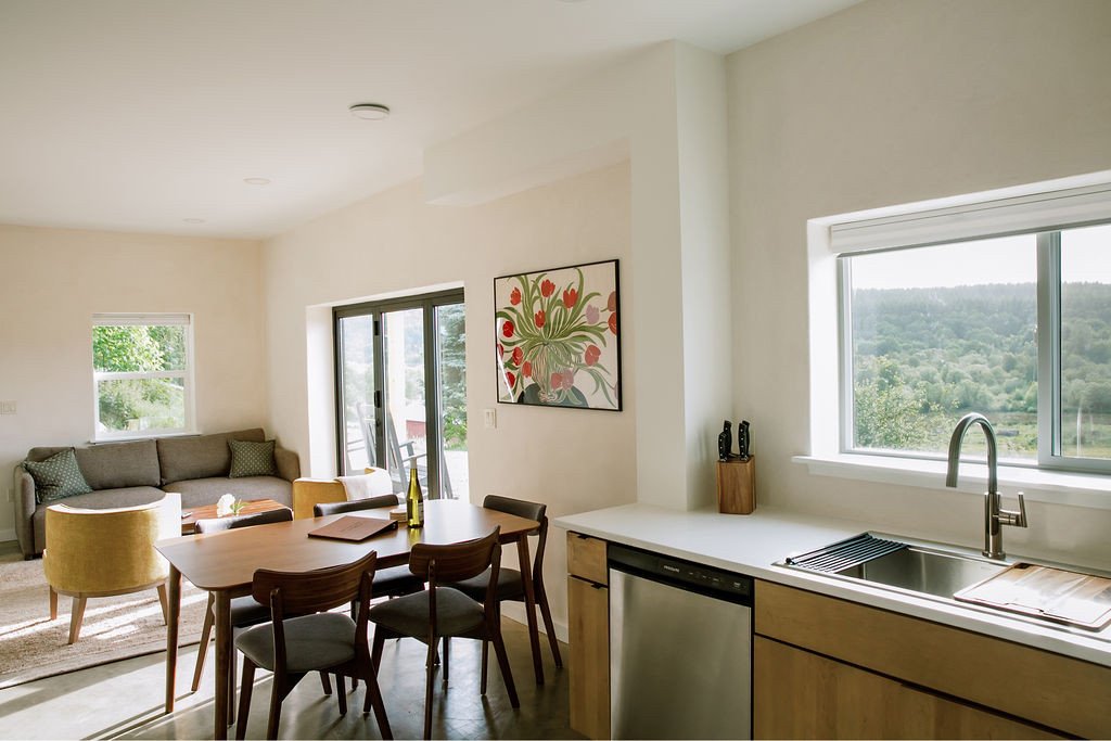 Late winter and early spring stays here are something special.

Lambing season begins in March, and there&rsquo;s a chance to see the first tiny lambs as they arrive, while the farm slowly wakes up from winter. Guests are welcome to help check on the