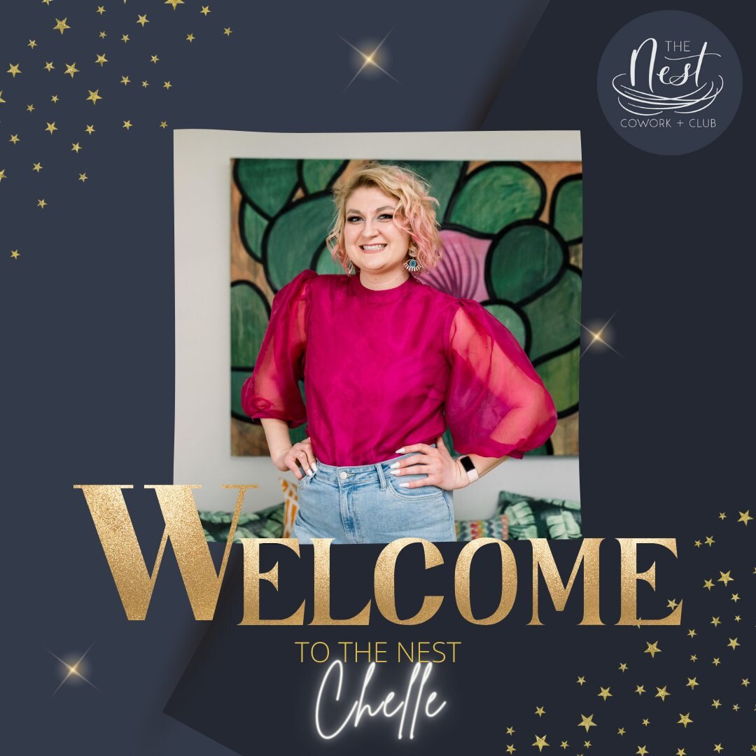 🌟 Welcome to The Nest, @chellethepainter ! 🌟

Please help us welcome one of our newest members of The Nest! Chelle is a painter and local artist in the Green Bay area, (a phenomenal one at that - she has two paintings hanging in our space) and she 