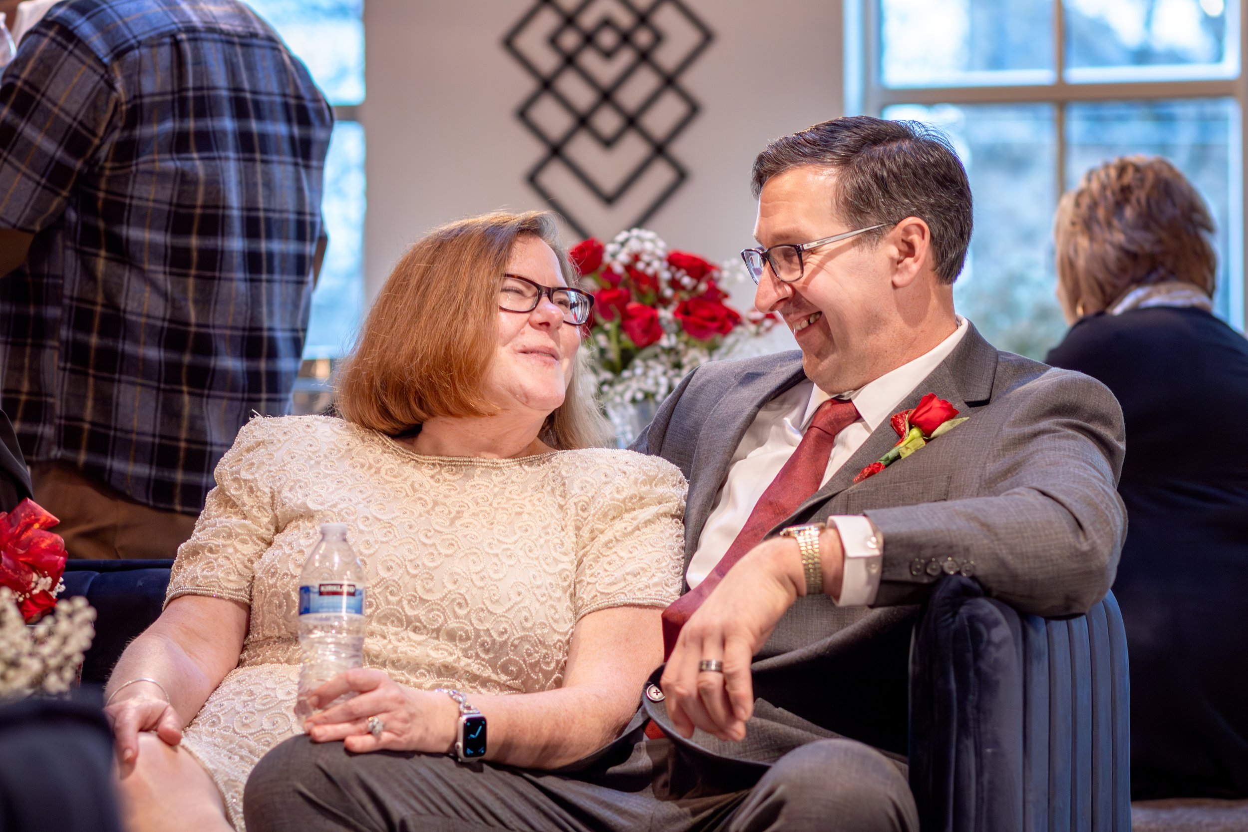 An intimate micro wedding ceremony at The Nest, downtown Green bay Wisconsin allows for truly enjoying your day as the bride and groom.