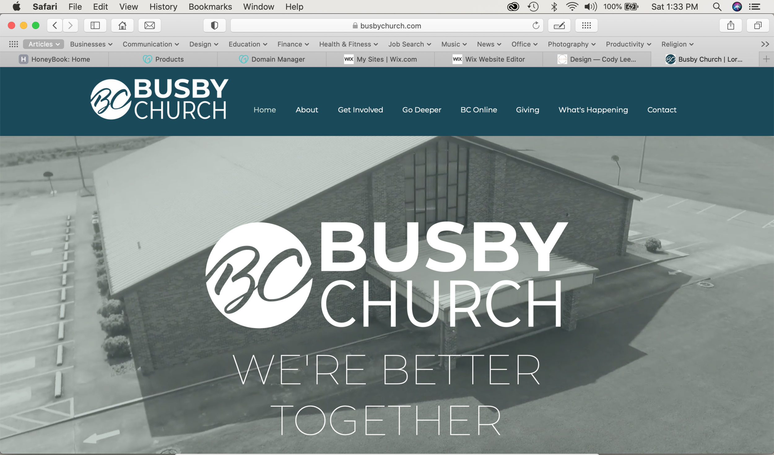 Busby Church