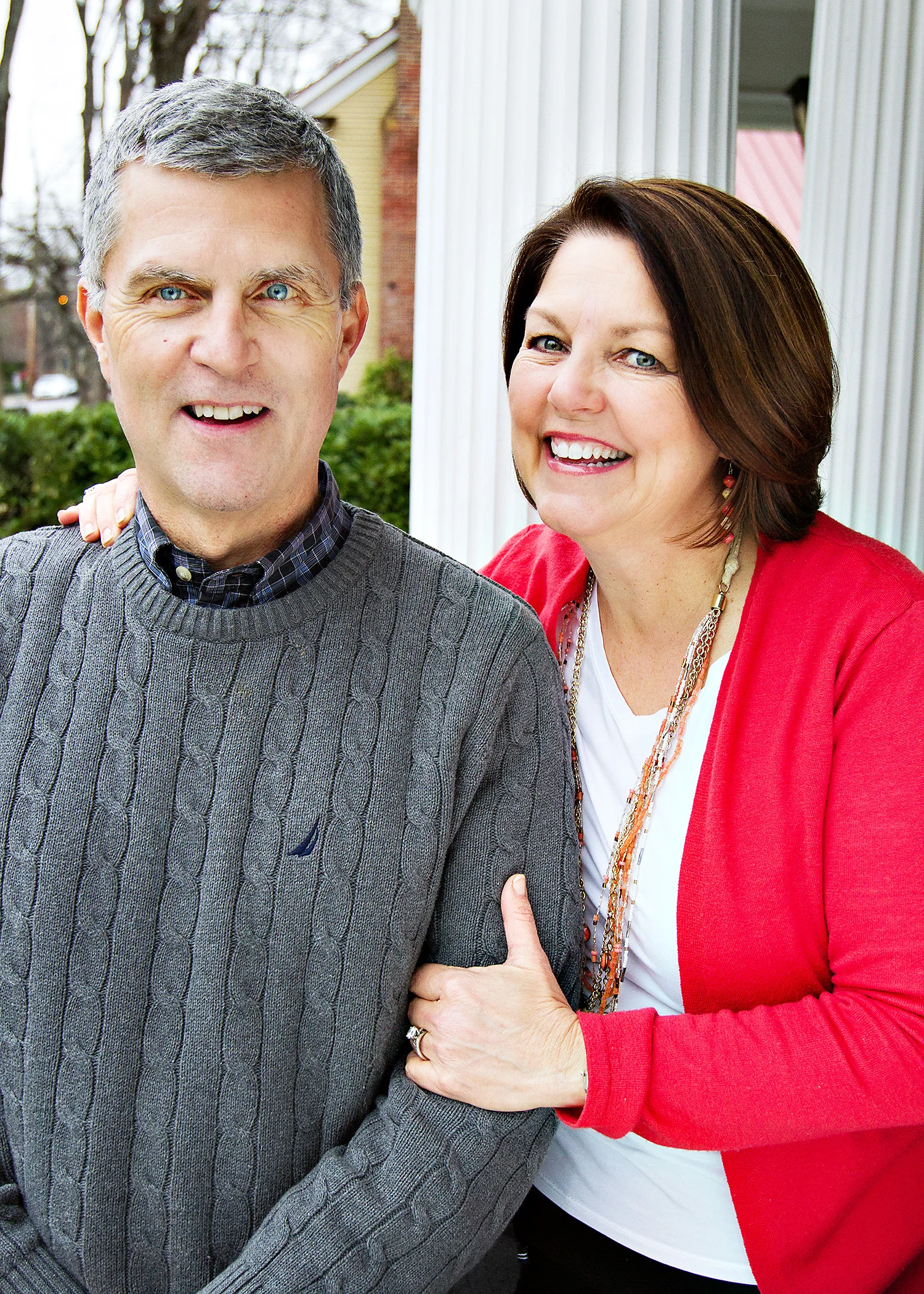 Loren and his younger sister, Gail.