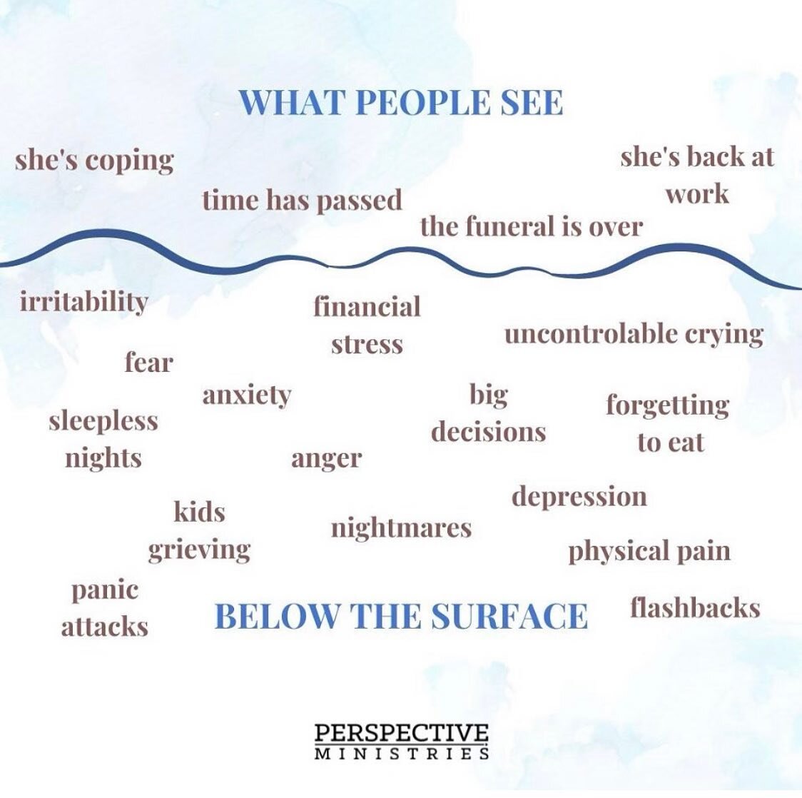 So incredibly true. One day all is ok and the next, I&rsquo;m struggling. 

&ldquo;Time will heal&rdquo; is something I&rsquo;ve heard and said many times throughout my life. I&rsquo;m learning how wrong that statement truly is. I stumbled across thi