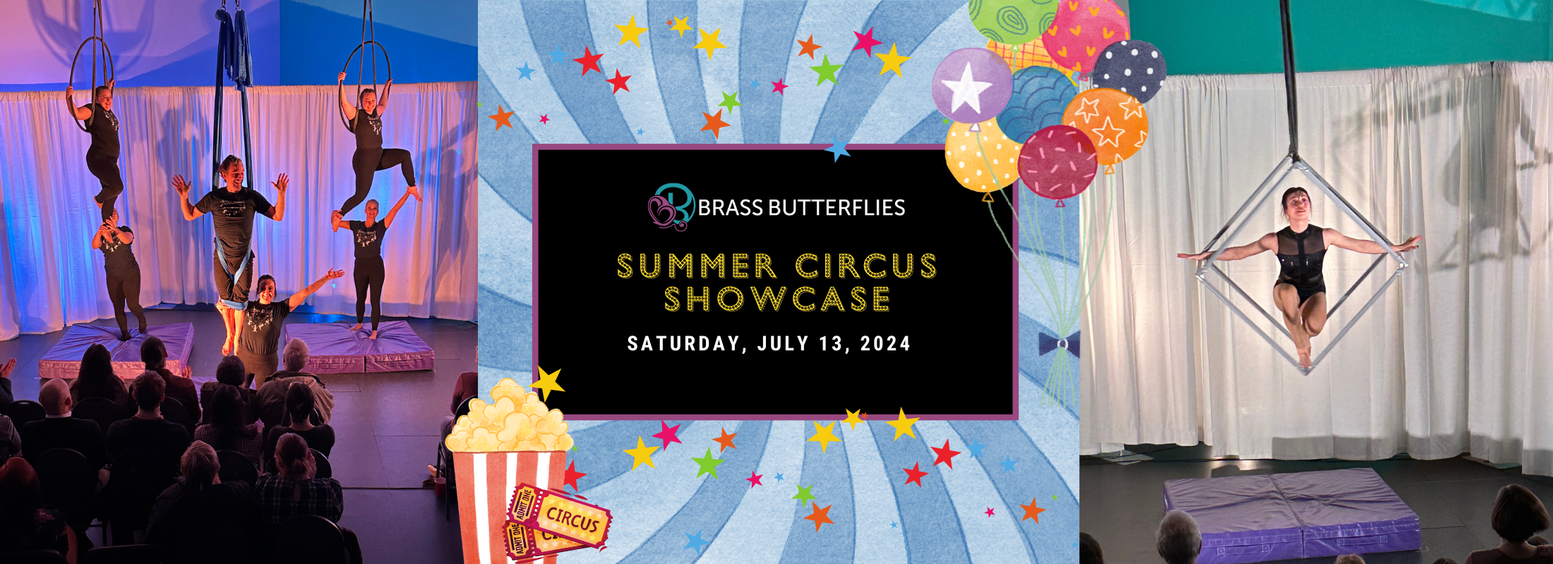 Brass Butterflies Summer Circus Showcase 