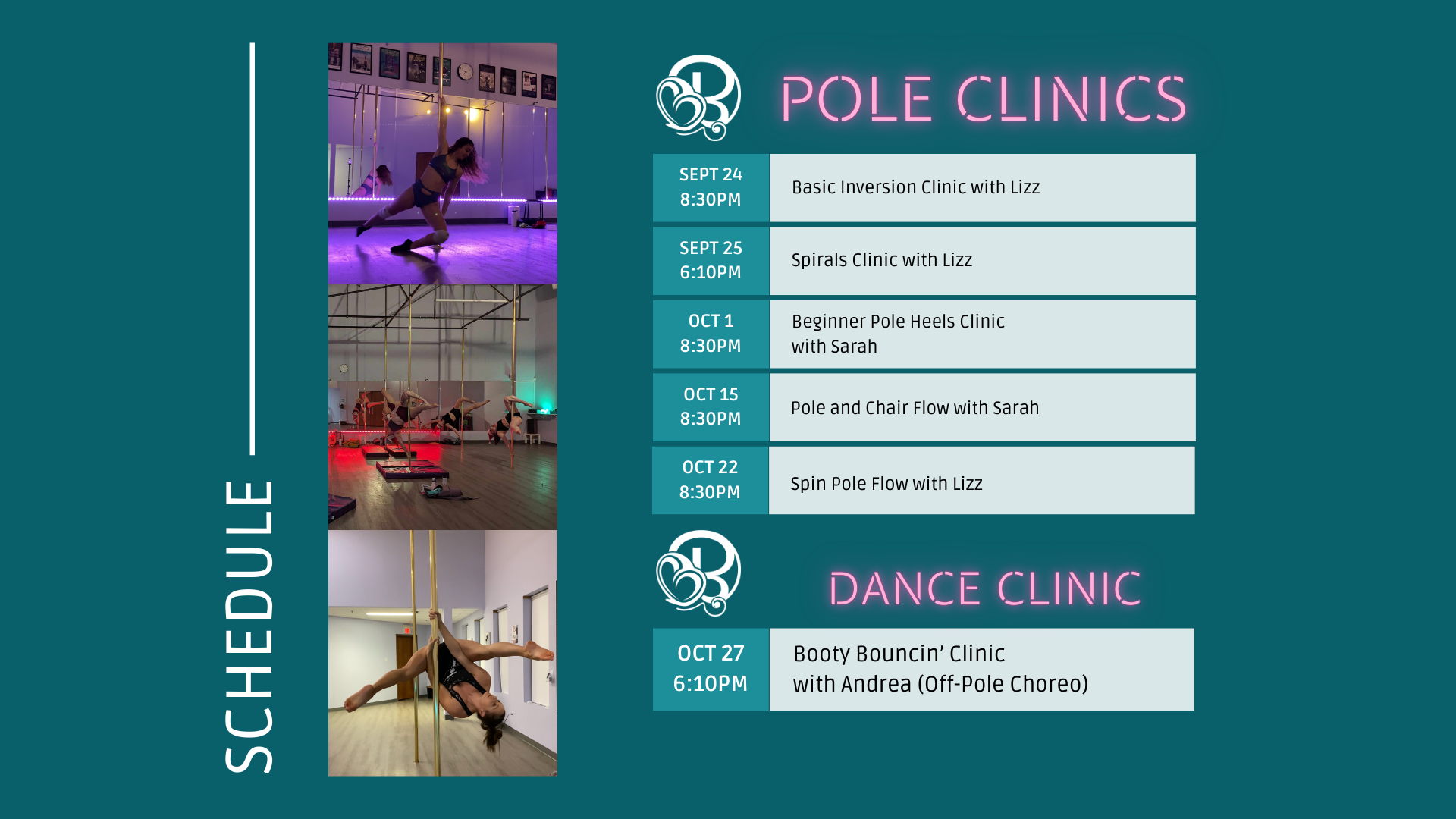 Pole and Dance Clinics
