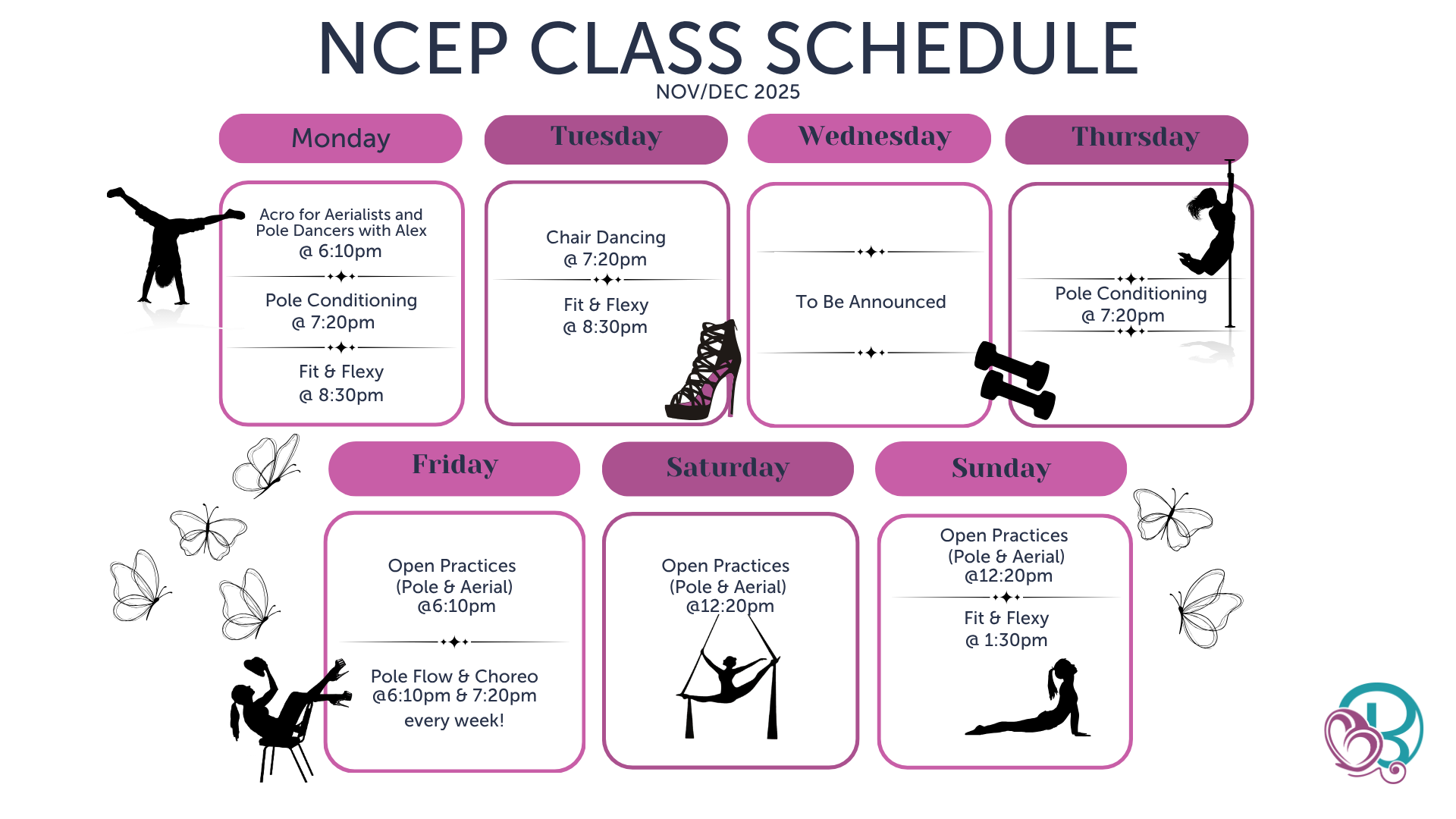NCEP Class Schedule