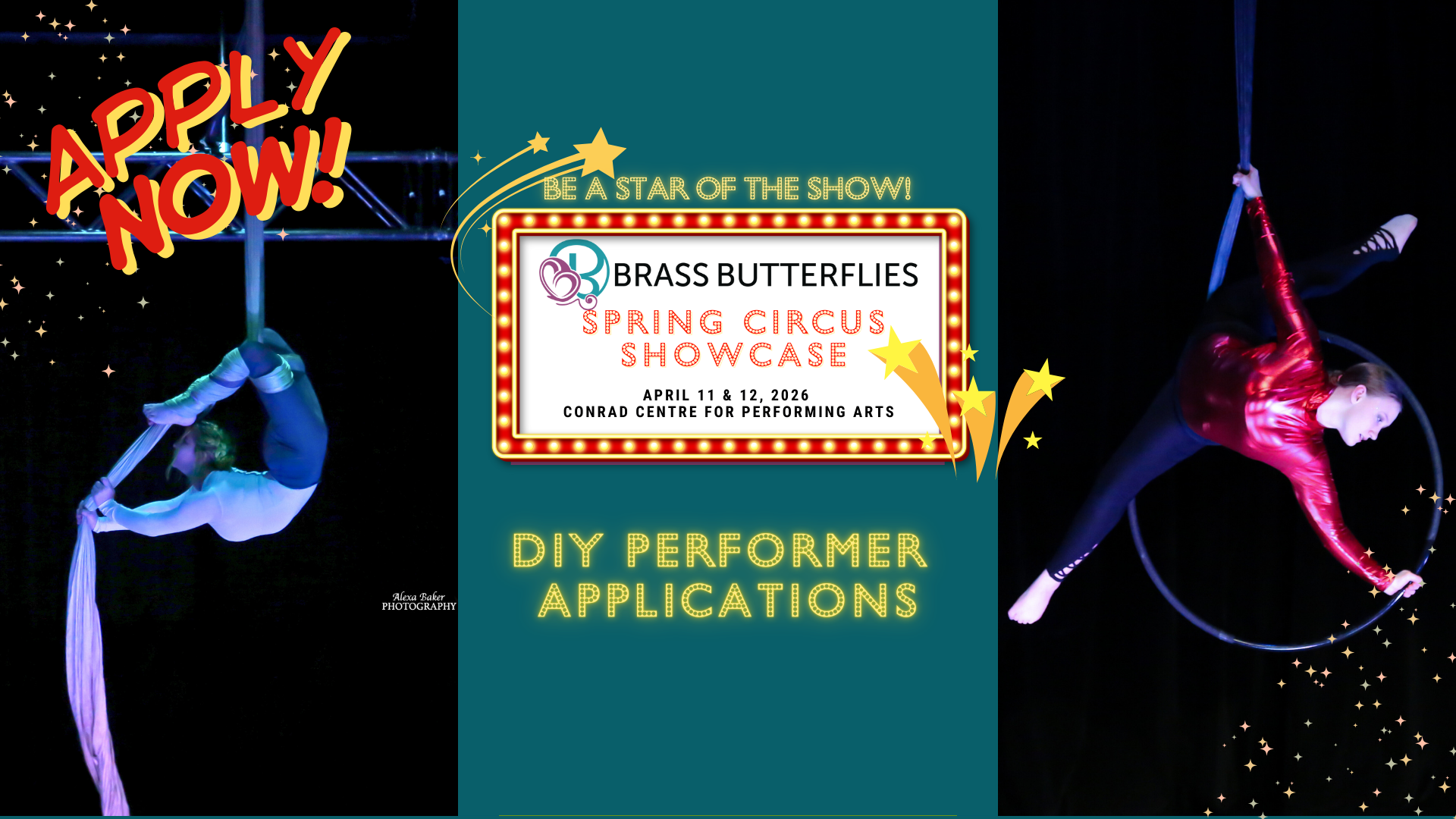 Now Accepting DIY Performance Applications 