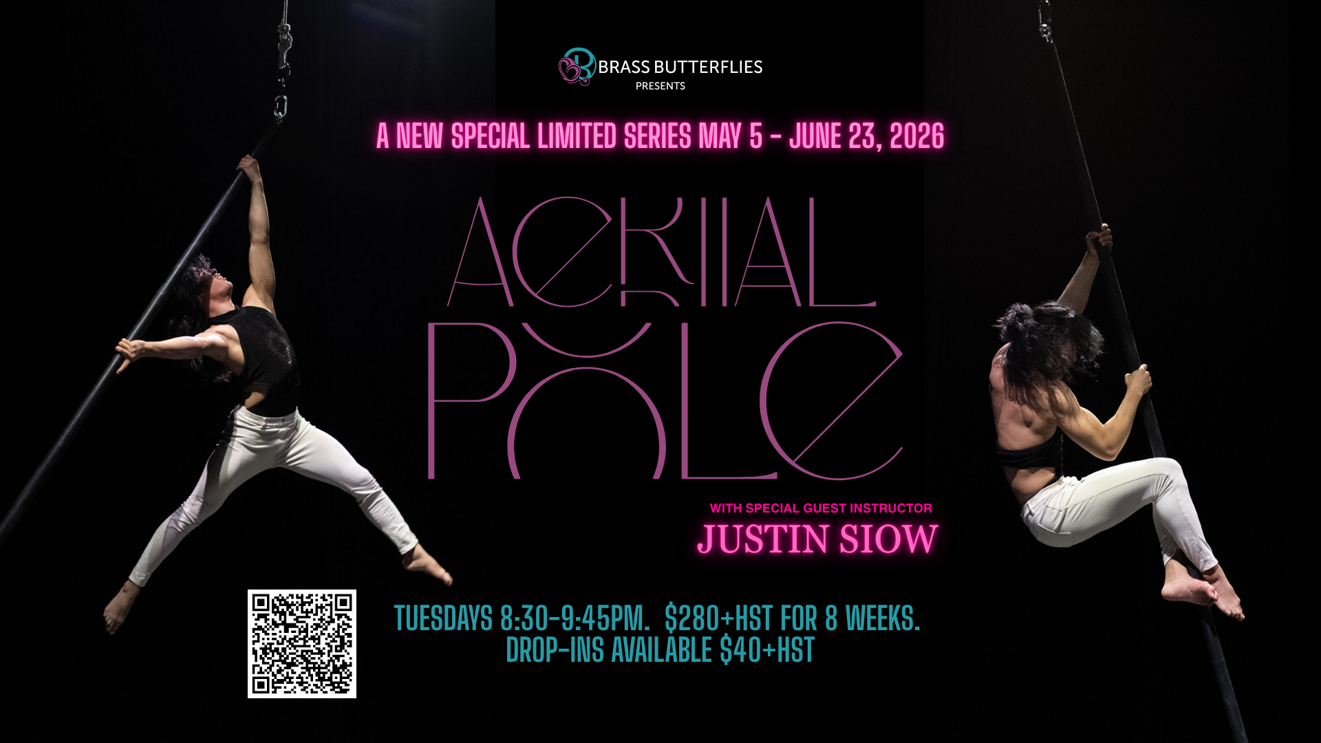 Aerial Pole with Justin Siow
