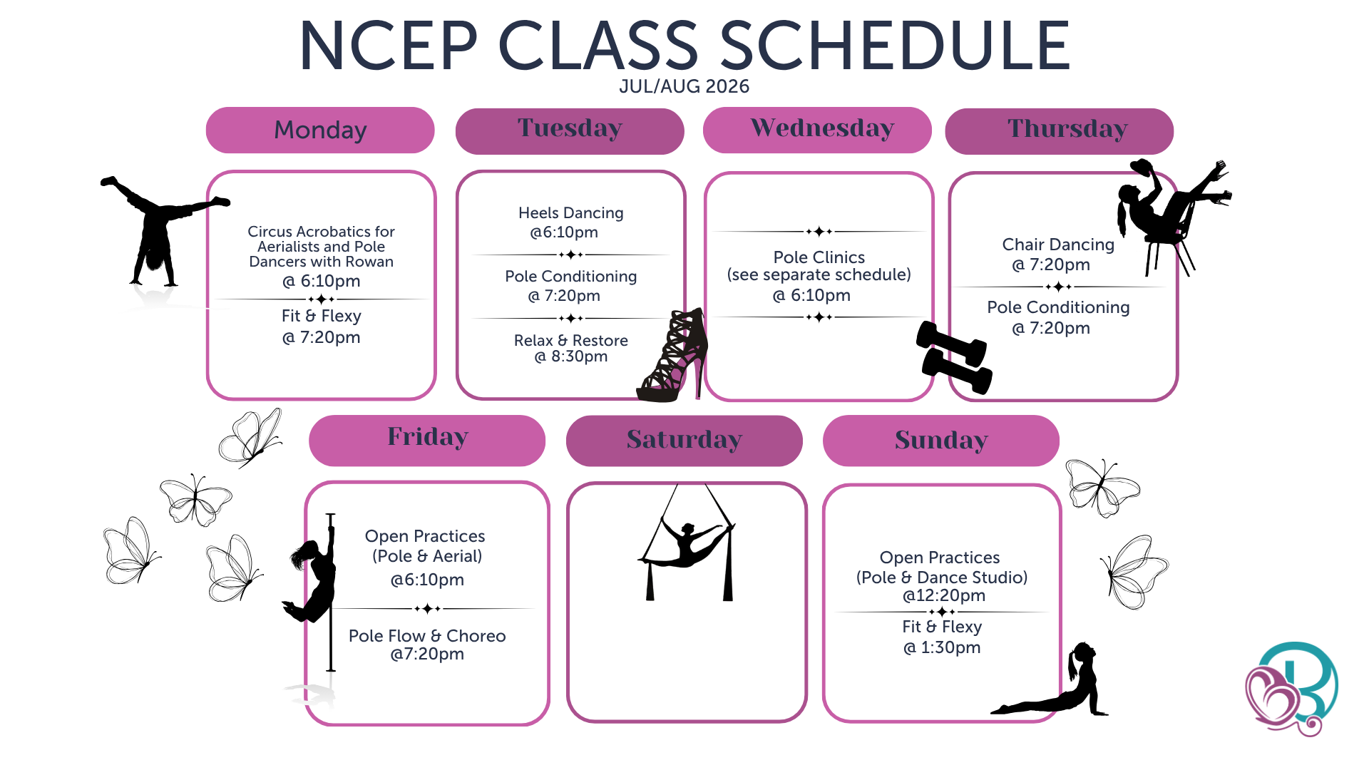 Jul/Aug NCEP Schedule