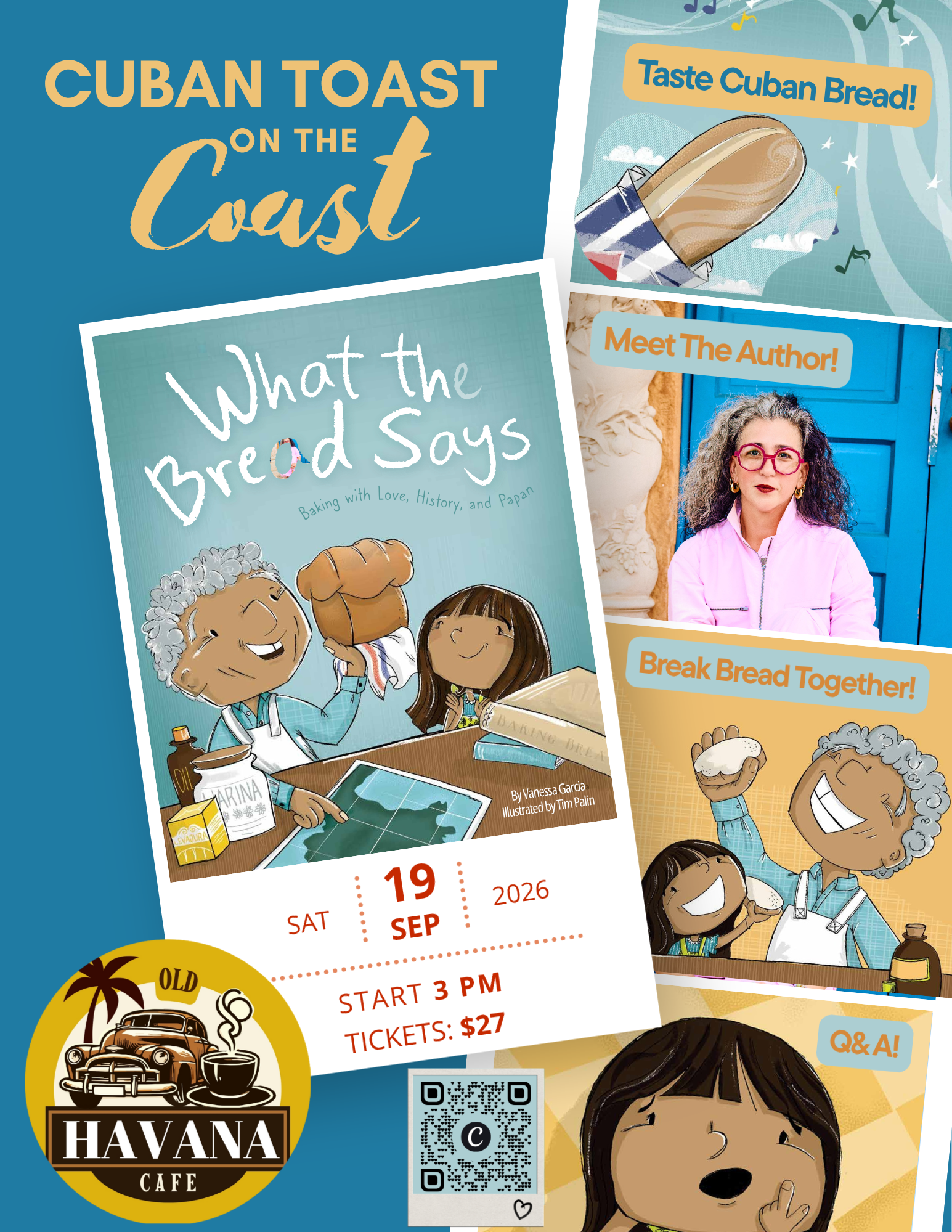 Cuban Toast on The Coast: A Special Event with What The Bread Says in Stuart, FL