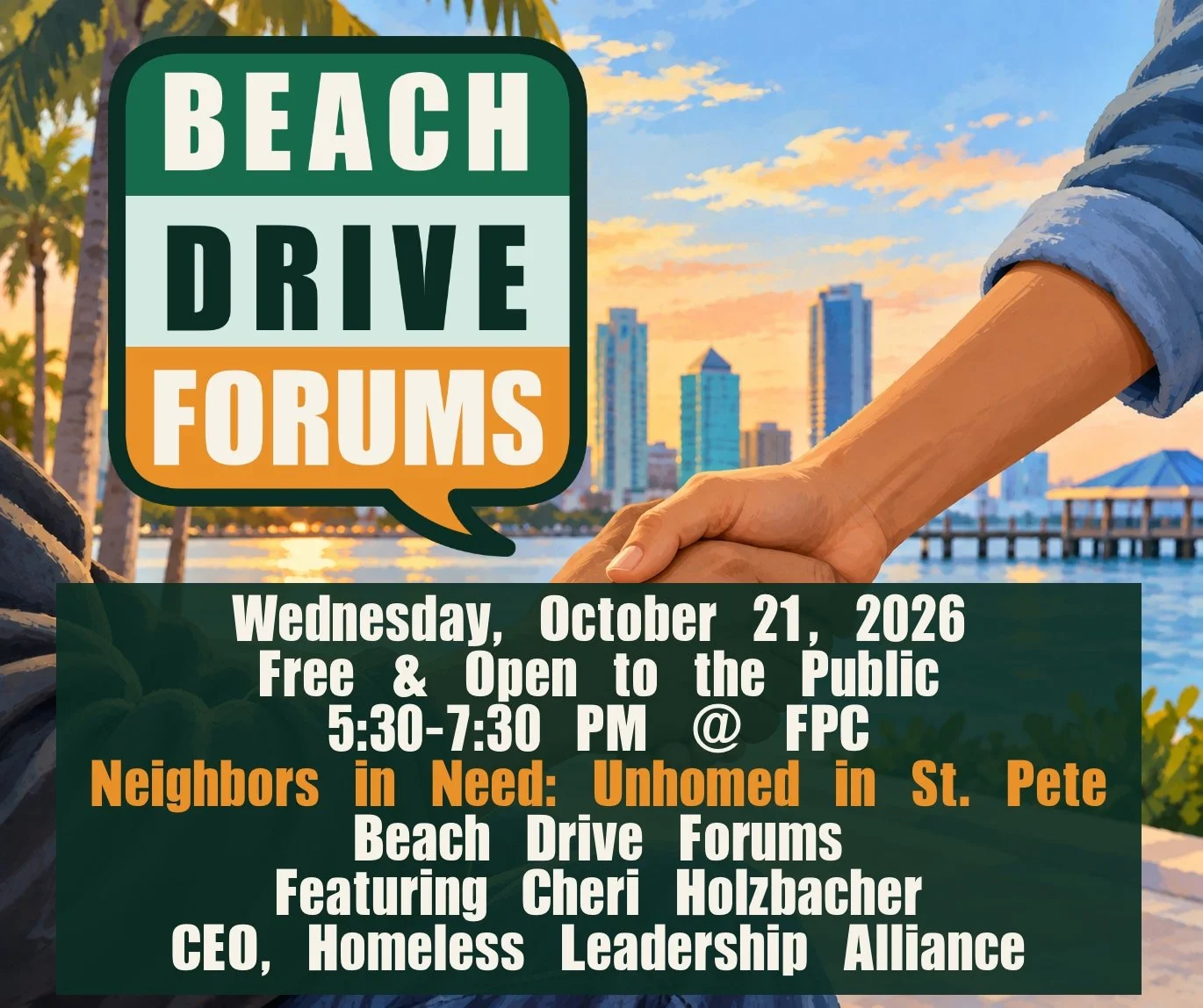 Beach Drive Forum: Neighbors in Need