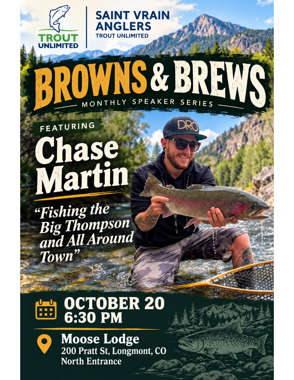 Chase Martin - Fishing the Big Thompson and All Around Town