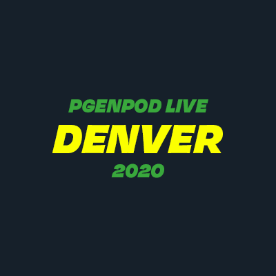 Pgenpod Live Denver (and Afterparty)