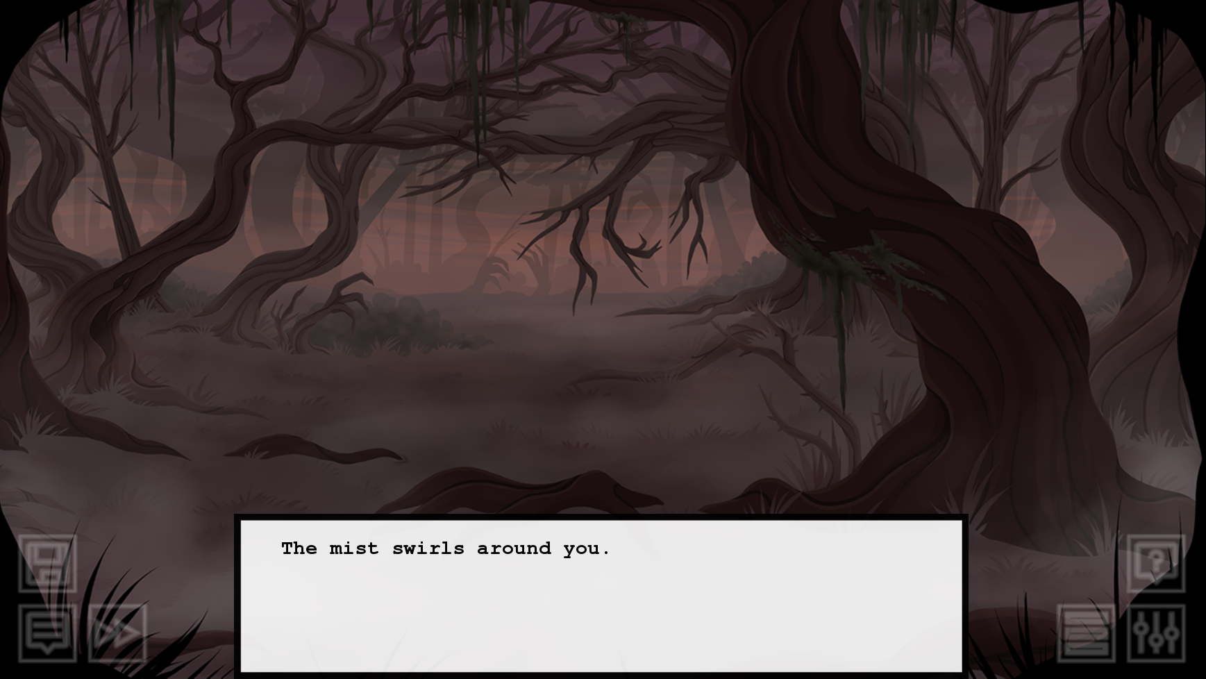 The trees in the Grove of Essence are twisted and gnarled, as if contorted in pain.
