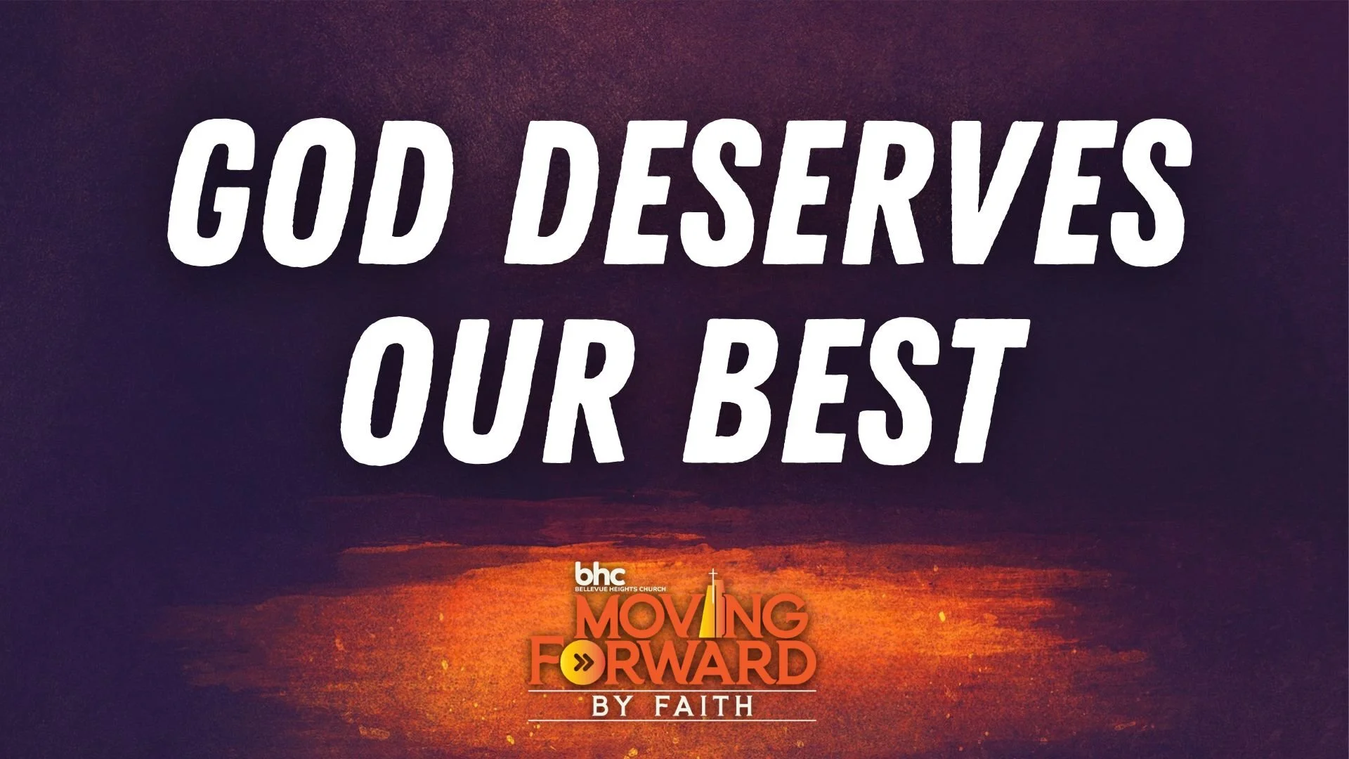 Rob Boyd- "God Deserves Our Best"- December 7, 2025