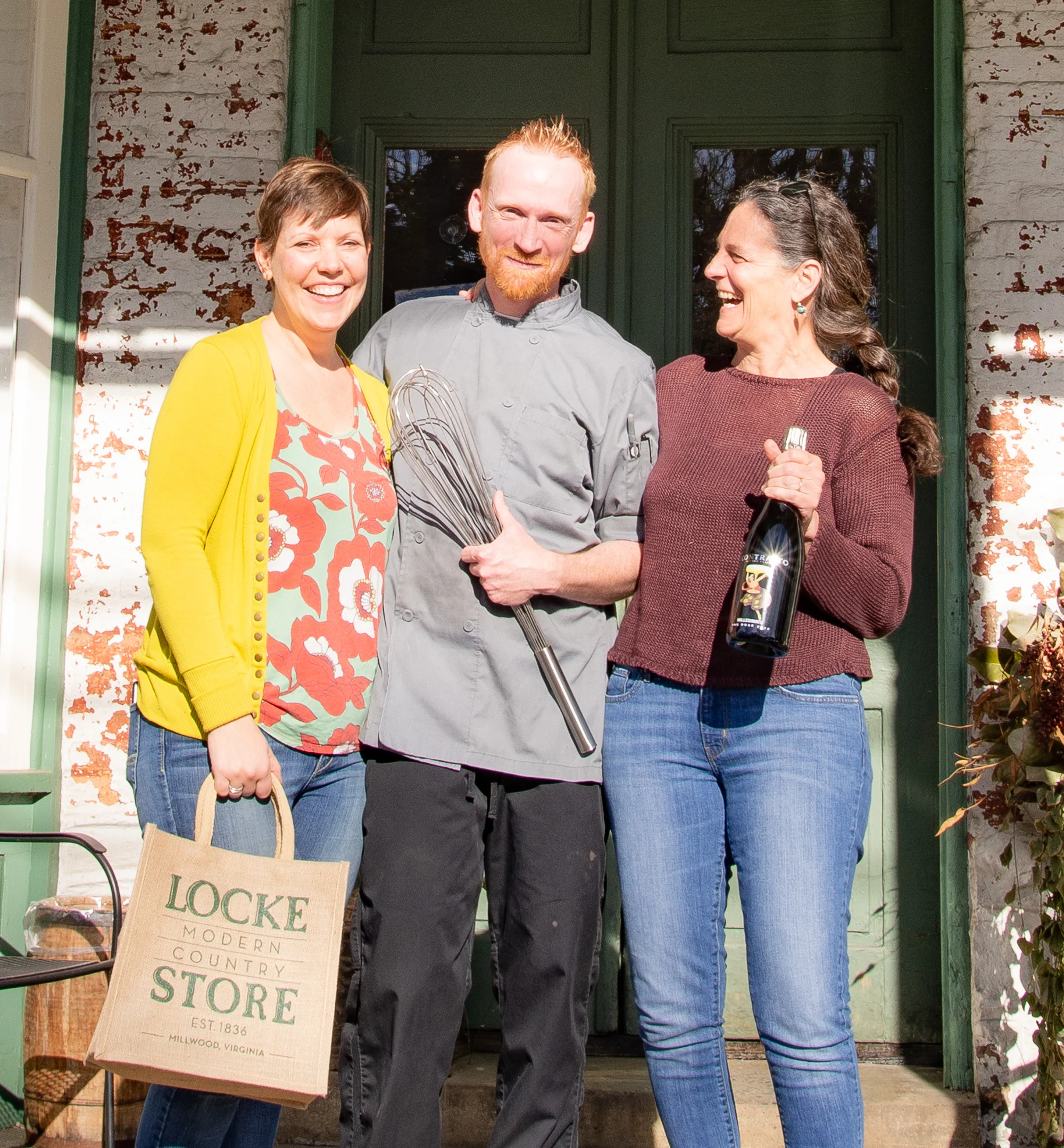 Shauna Volmrich, Brian Volmrich, Juliet Mackay-Smith, co-owners