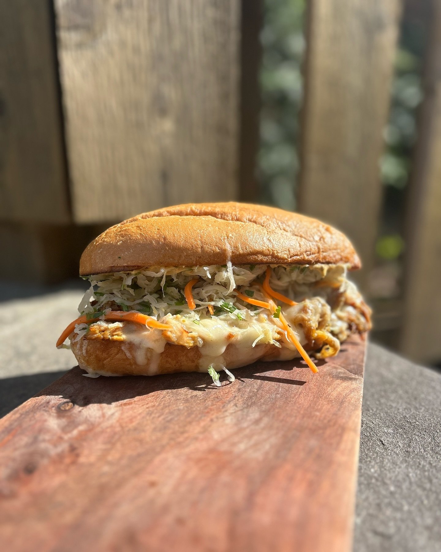 Today&rsquo;s lunch feature is a smoked pulled pork sandwich with sauerkraut, spicy mustard, and melted swiss. Get &lsquo;em while they&rsquo;re hot! We&rsquo;ll be serving them up until 3pm today 🥪