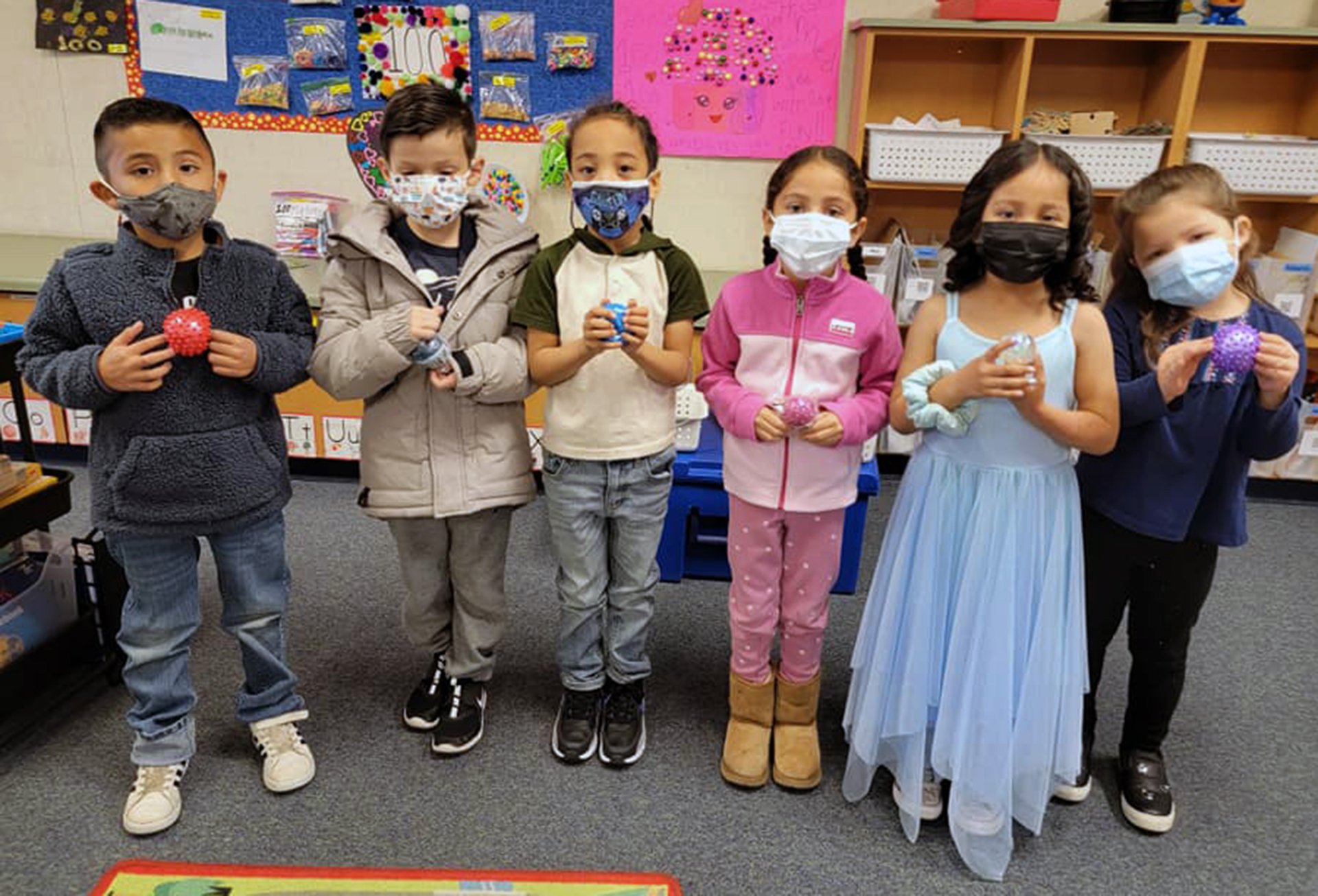 kindergarten students earn prizes for completing their i-Ready minutes —  Fillmore Unified School District