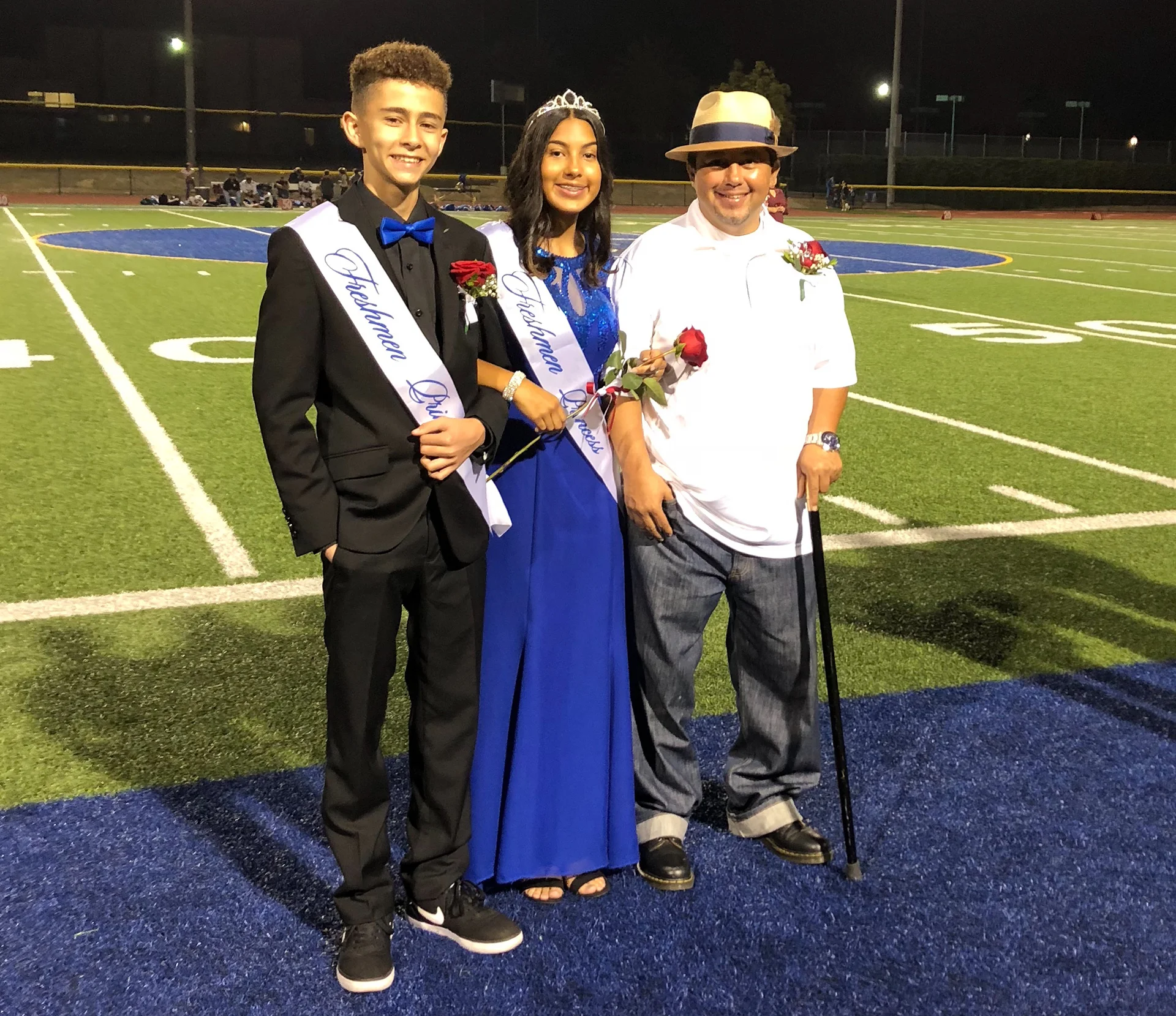 Freshman prince and princess