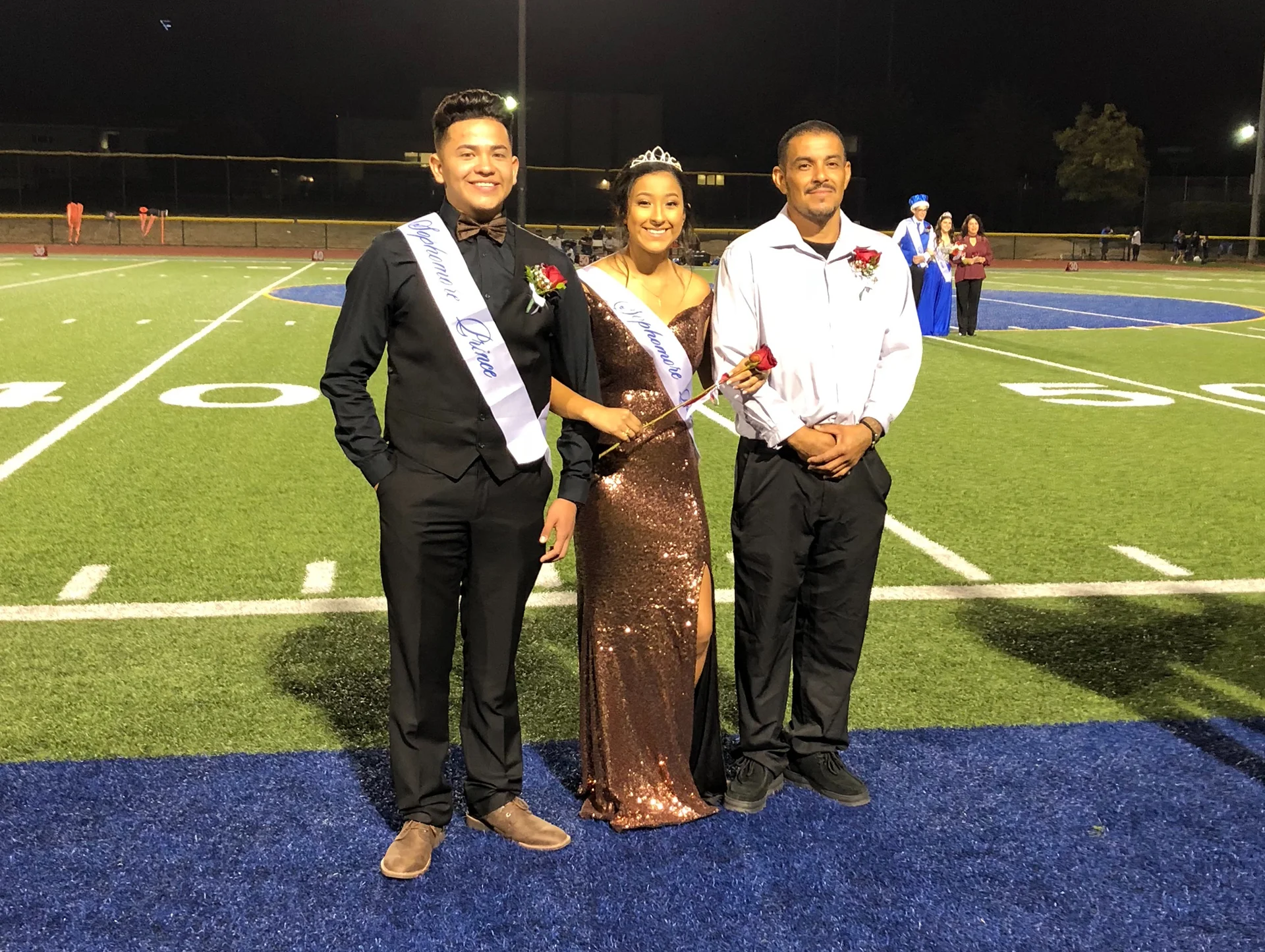 Sophomore prince and princess