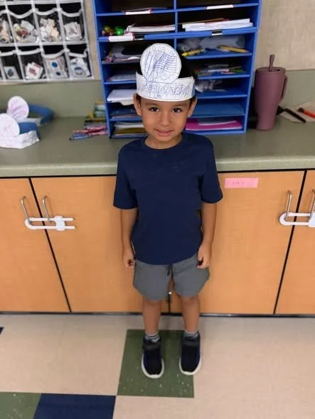 Mountain Vista students complete Patriot Day classroom work.