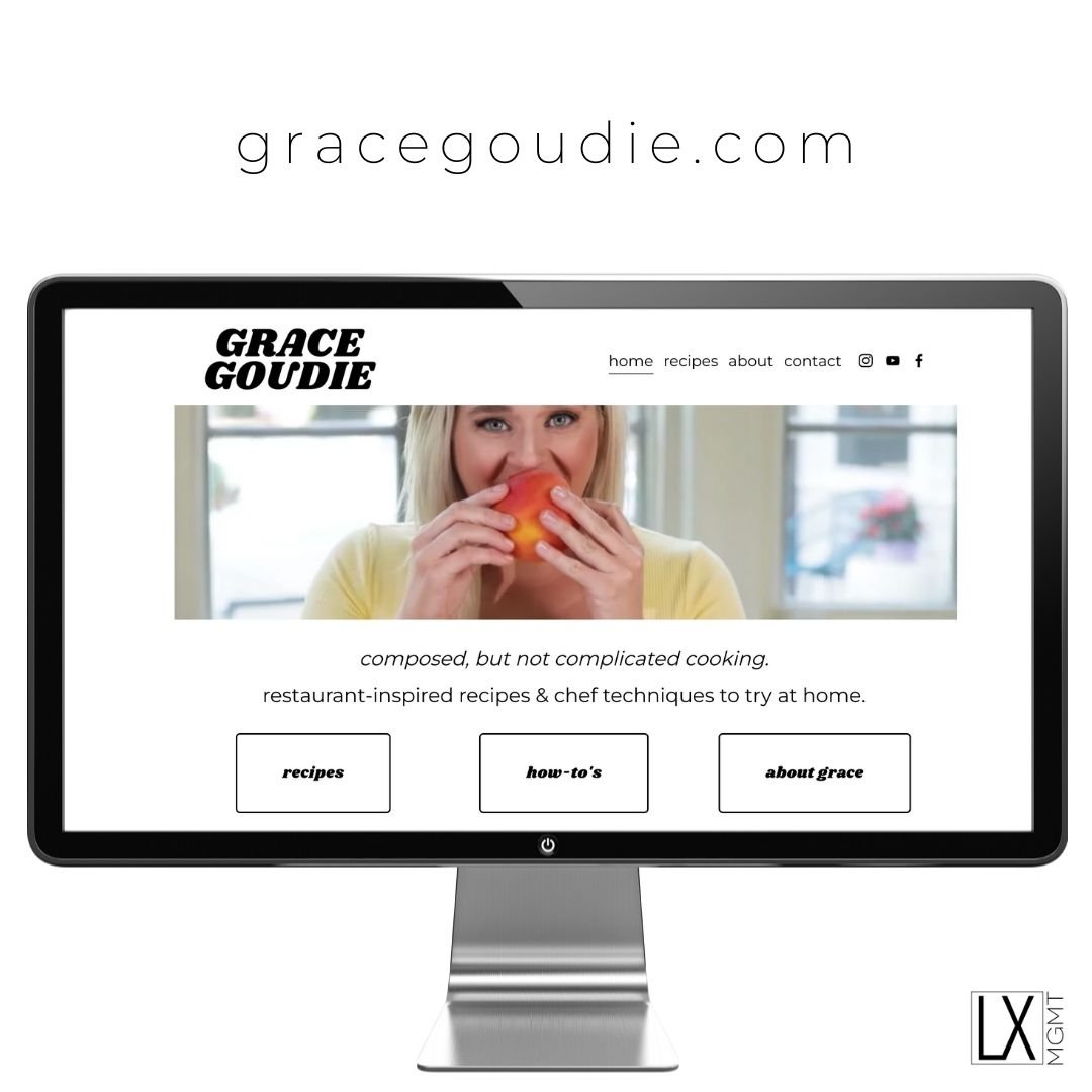Grace Goudie Website