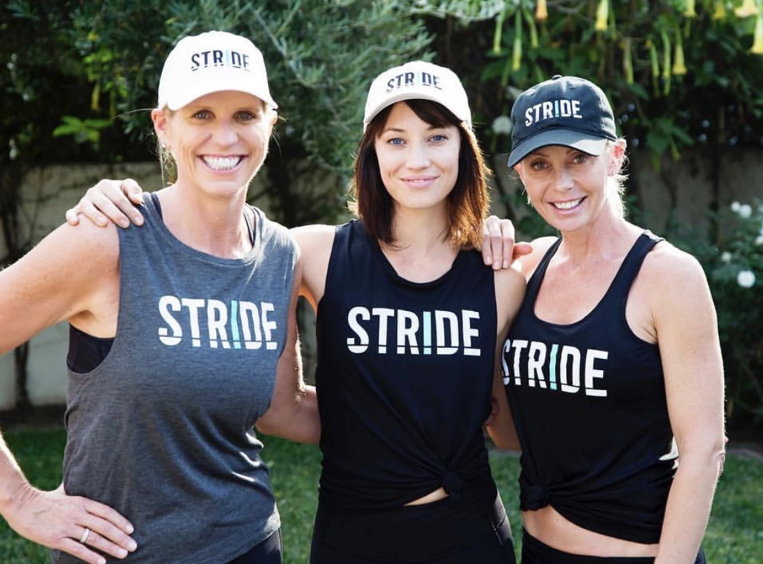 Leanne with STRIDE Co-Founders Katie Ownbey &amp; Misa Dugally 