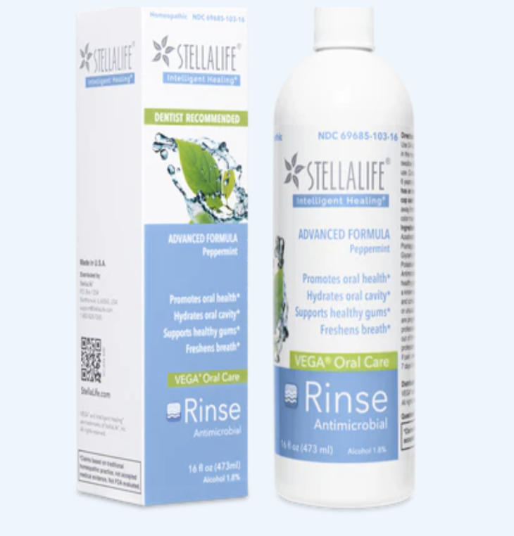 StellaLife VEGA Spearamint Oral Care Rinse