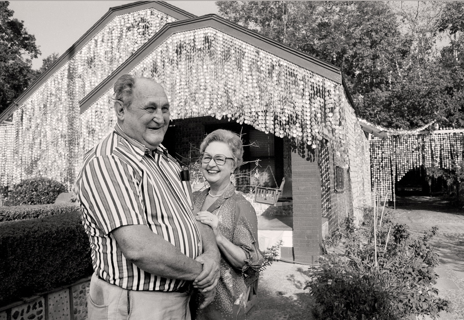 John and Mary Milkovisch - John Milkovisch created the Beer Can House, now an art institution in Houston.