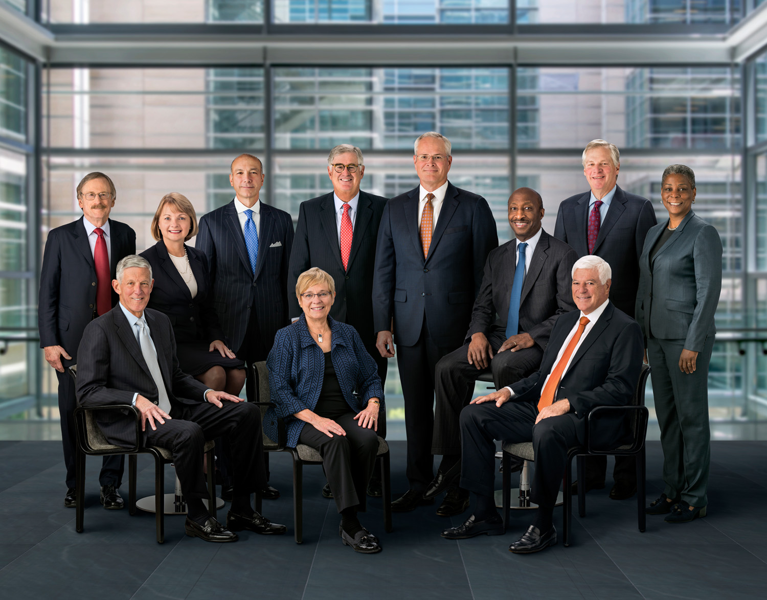 Board of Directors ExxonMobil Corporation Business portraits that show honor and respect for the subjects.