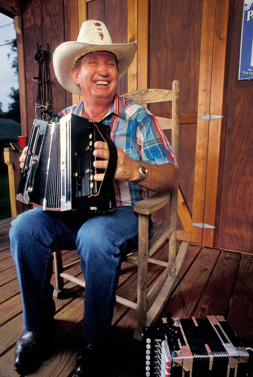 Andrew Cormier, Cajun Accordionist