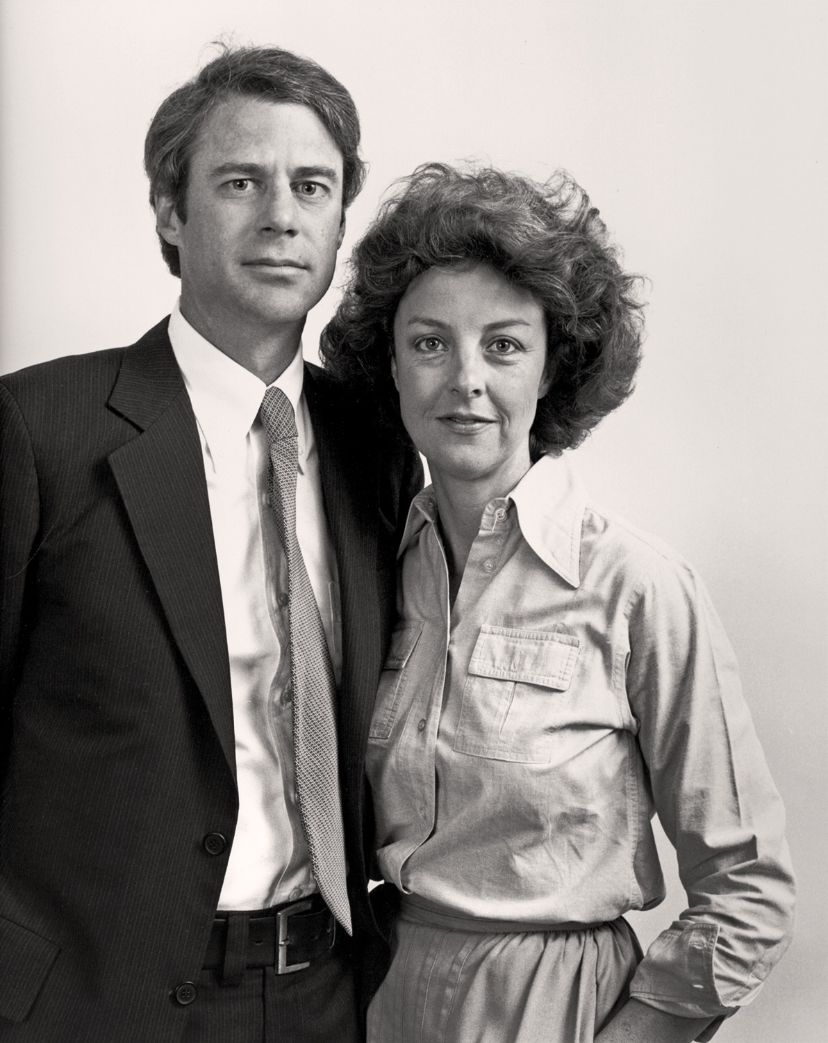 Texas Oilman, J.P. Bryan and his wife, Mary John Bryan, 1979.