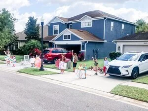 A Teacher Parade to Share the Love