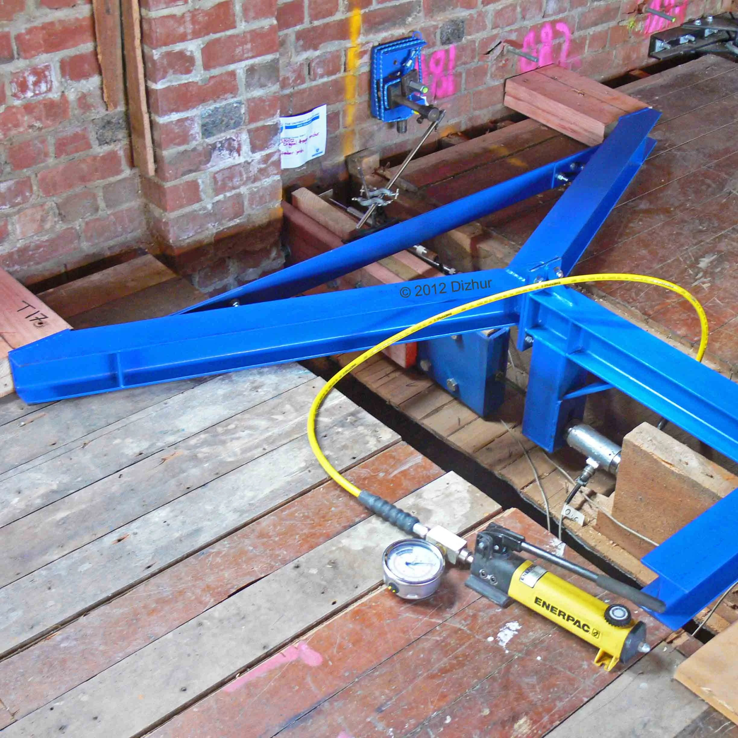 URM WALL-TO-DIAPHRAGM AND TIMBER JOIST CONNECTION TESTING 10th International Masonry Conference (2018) - Milan, Italy Field testing of wall-to-floor/roof connection including 8 tests on original plate anchor connections and 9 tests on different configurations of timber blockings.