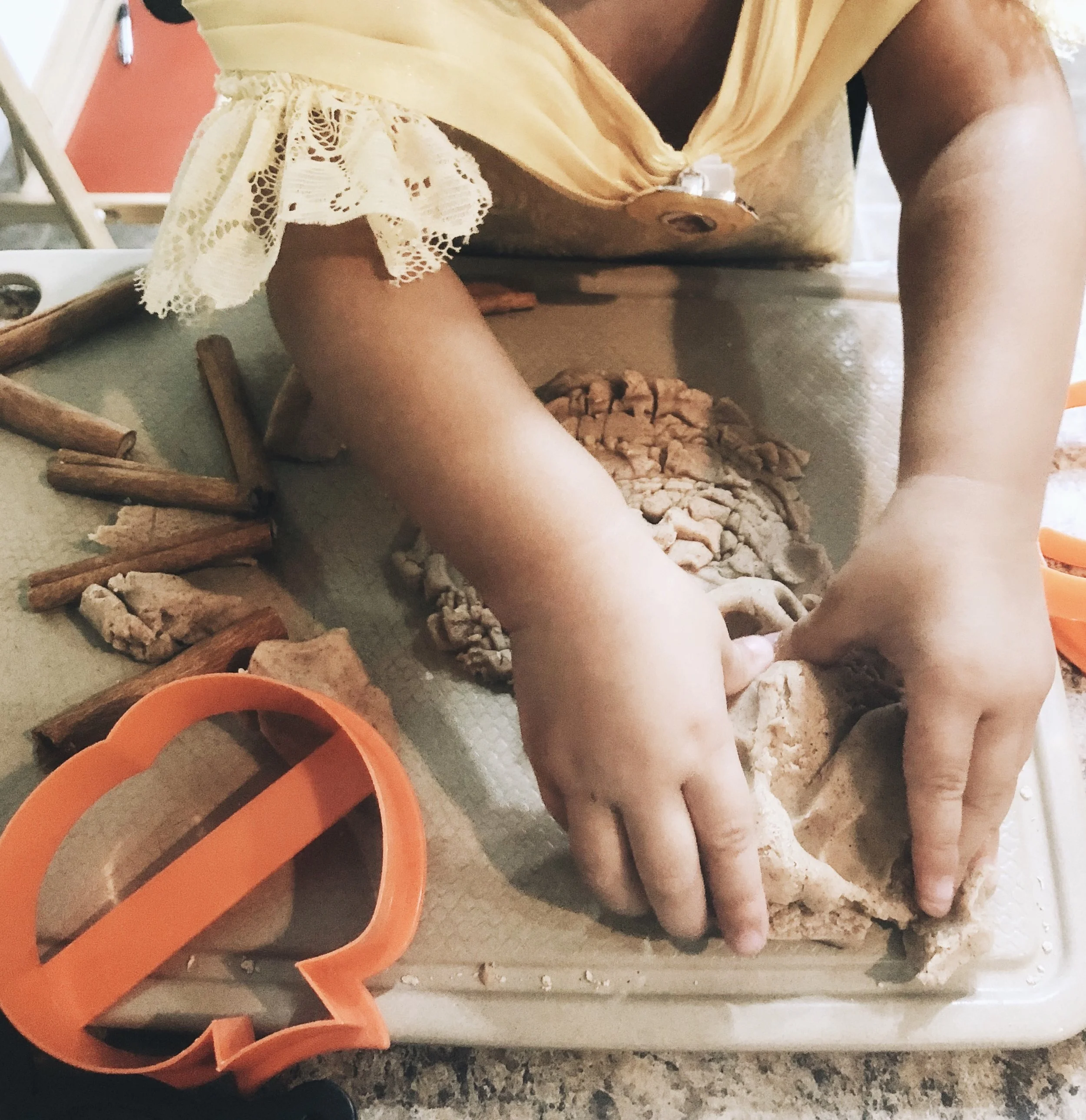 This photo is on day 3! My 2 year old is addicted!