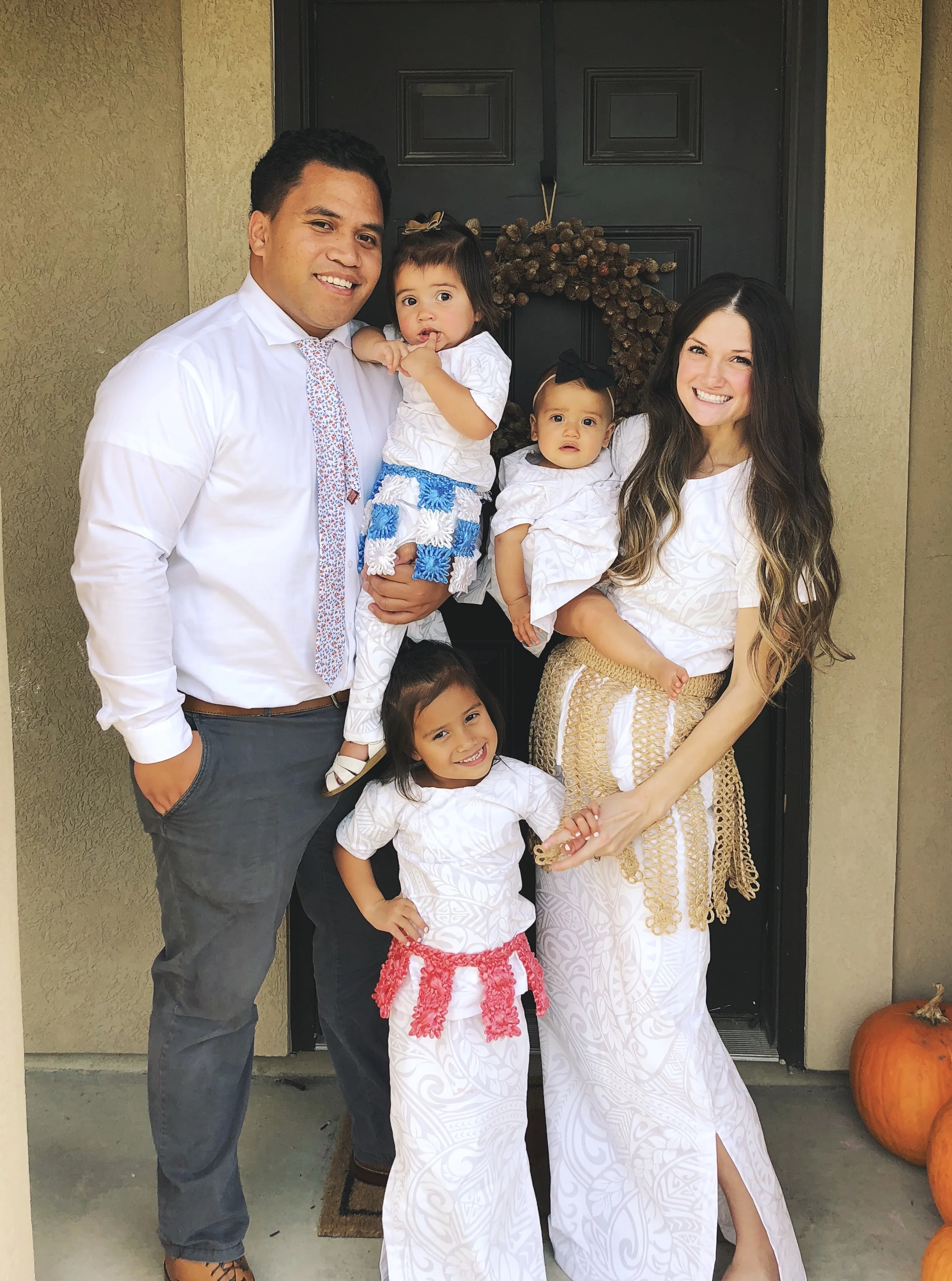 Disclaimer: Above images were definitely not at church, but this one was actually while we were getting ready for church! haha