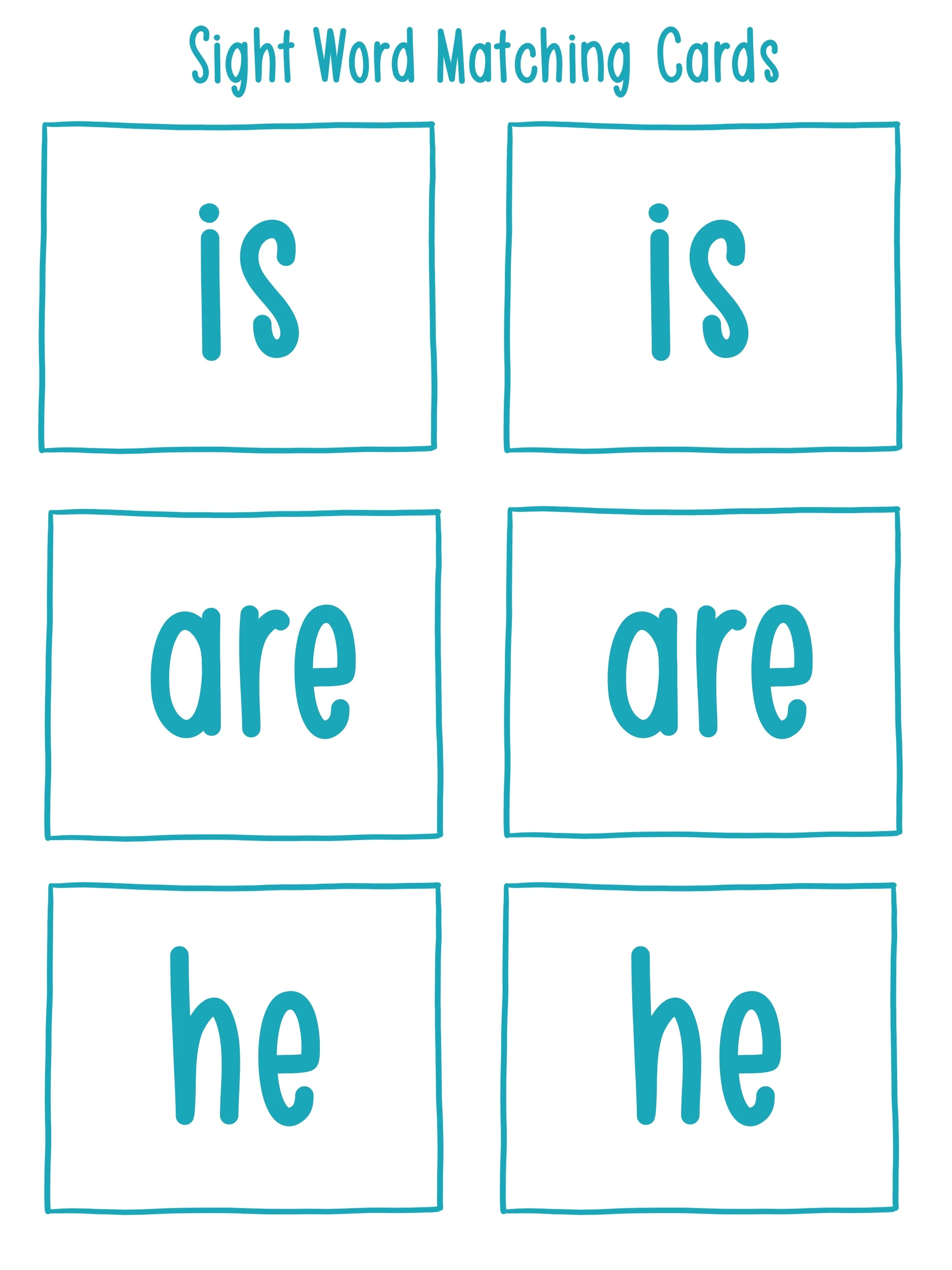 Sight Word Matching Cards.jpg