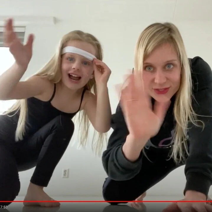 Maak er een feestje van met dansdocent Dominique Dolstra en dochter Jasmijn