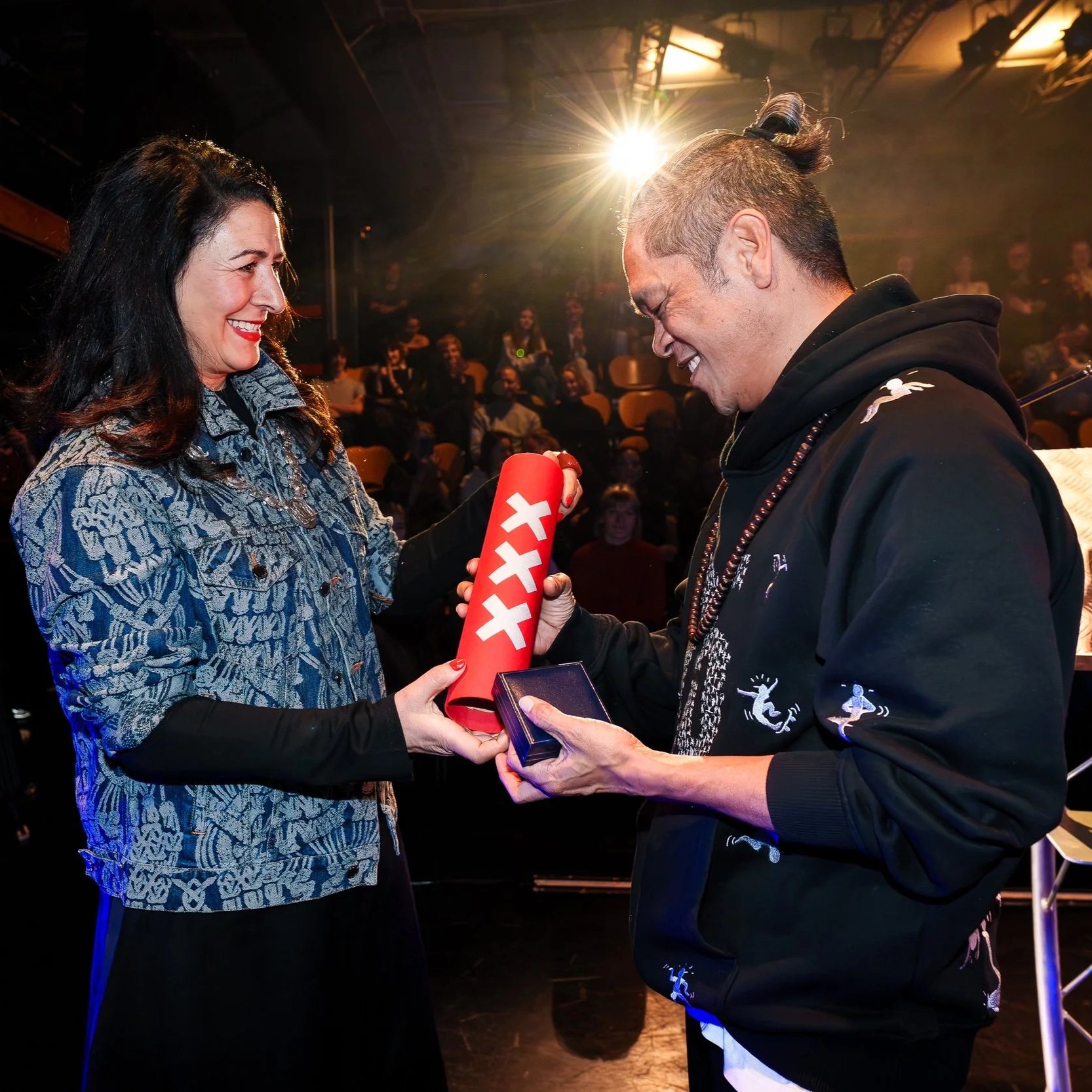 Marco Gerrris van ISH Dance Collective heeft de Andreaspenning ontvangen